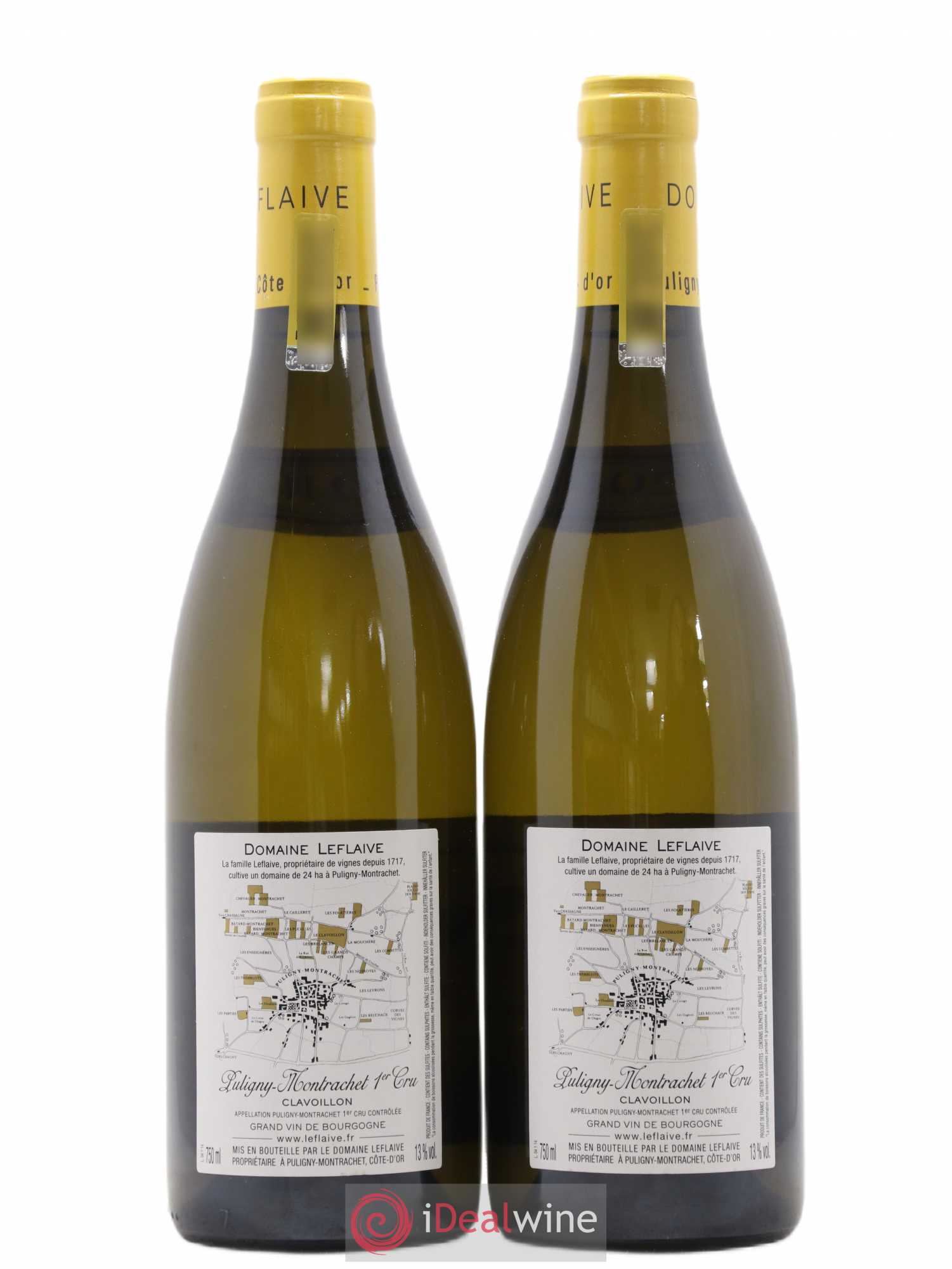 Puligny-Montrachet 1er Cru Clavoillon Leflaive (Domaine) 2014 - Lot de 2 bouteilles - 1