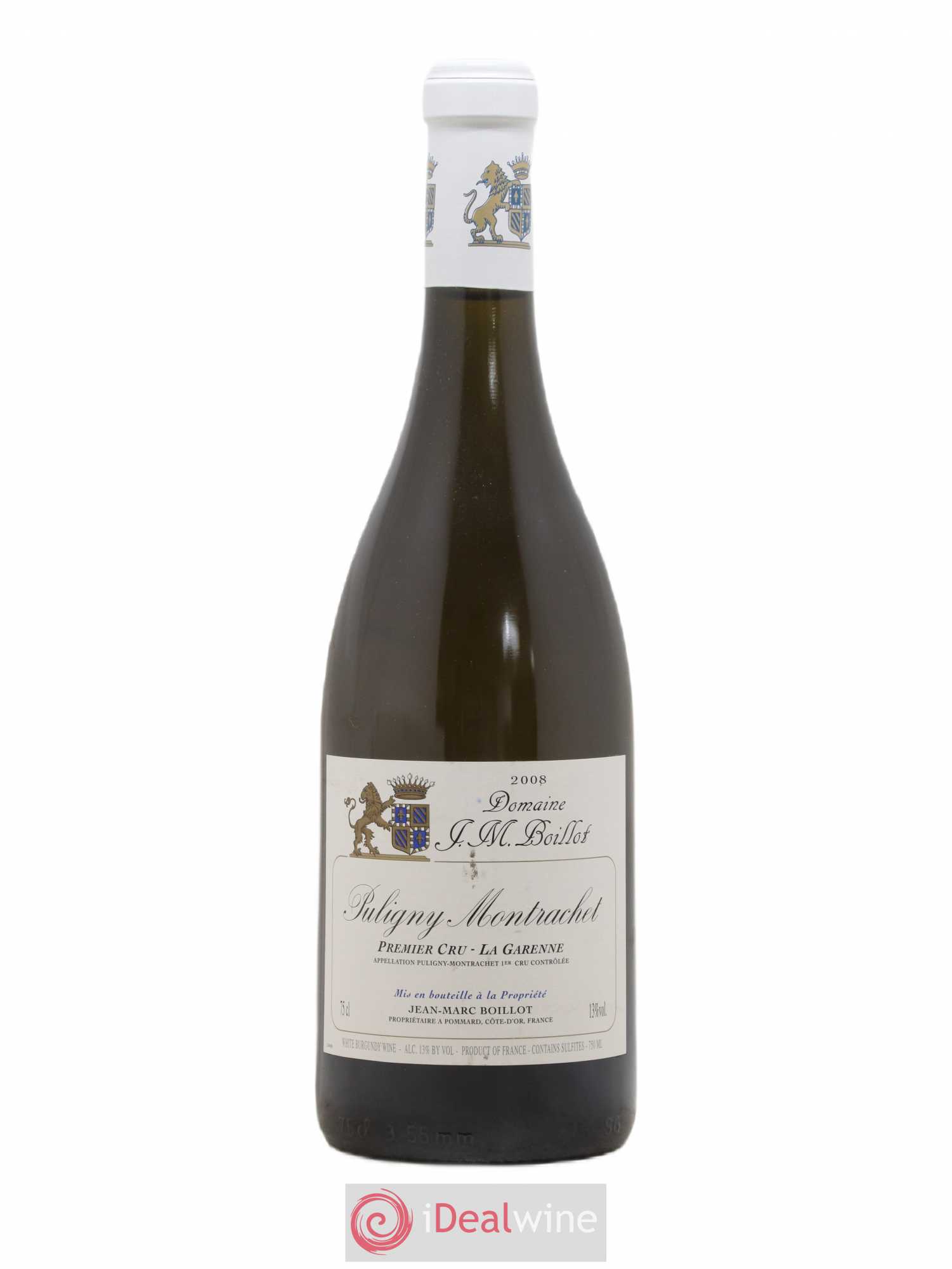 Puligny-Montrachet 1er Cru La Garenne Jean Marc Boillot 2008 - Lotto di 1 bottiglia - 0