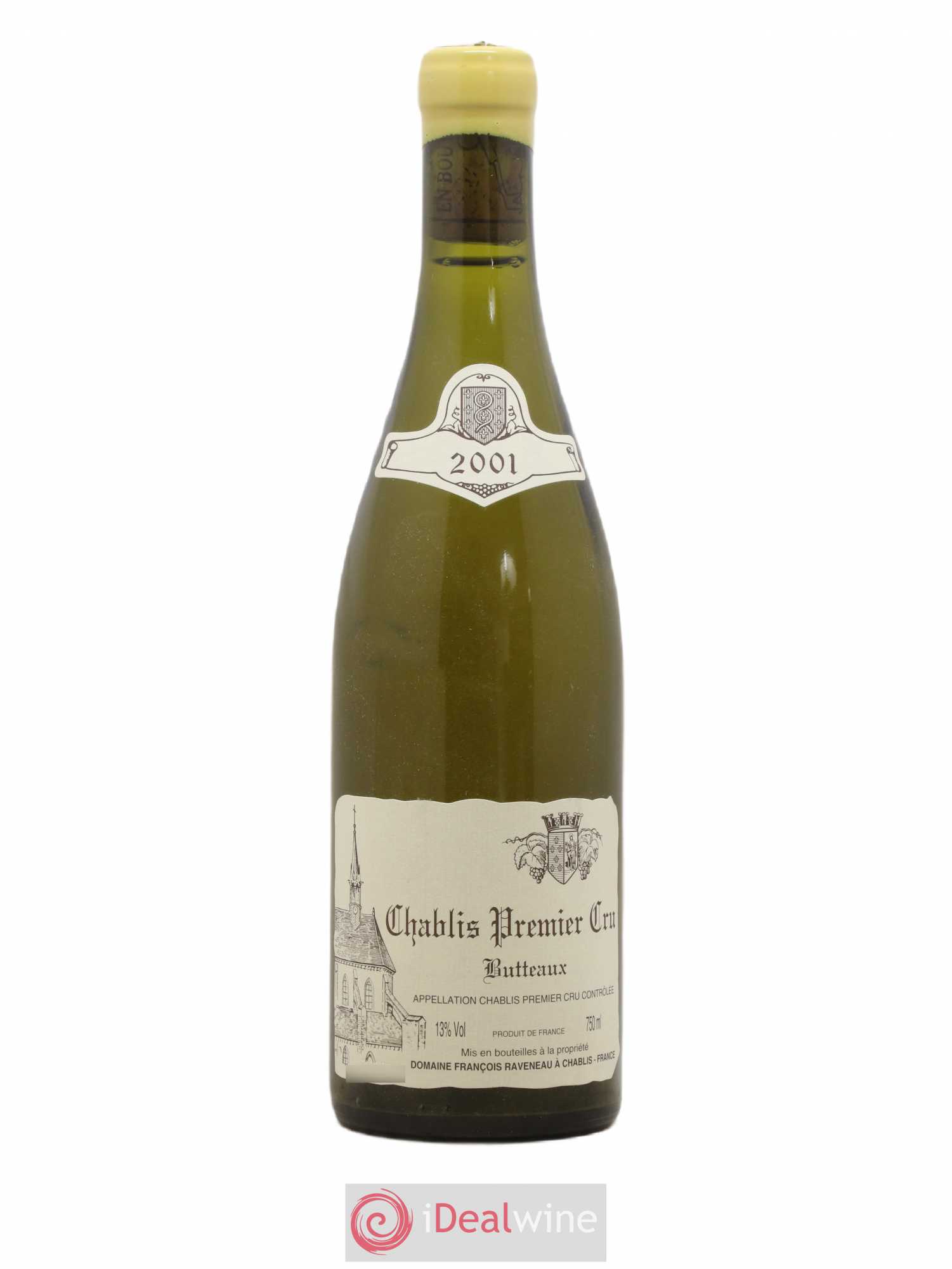 Chablis 1er Cru Butteaux Raveneau (Domaine) 2001 - Lot de 1 bouteille - 0