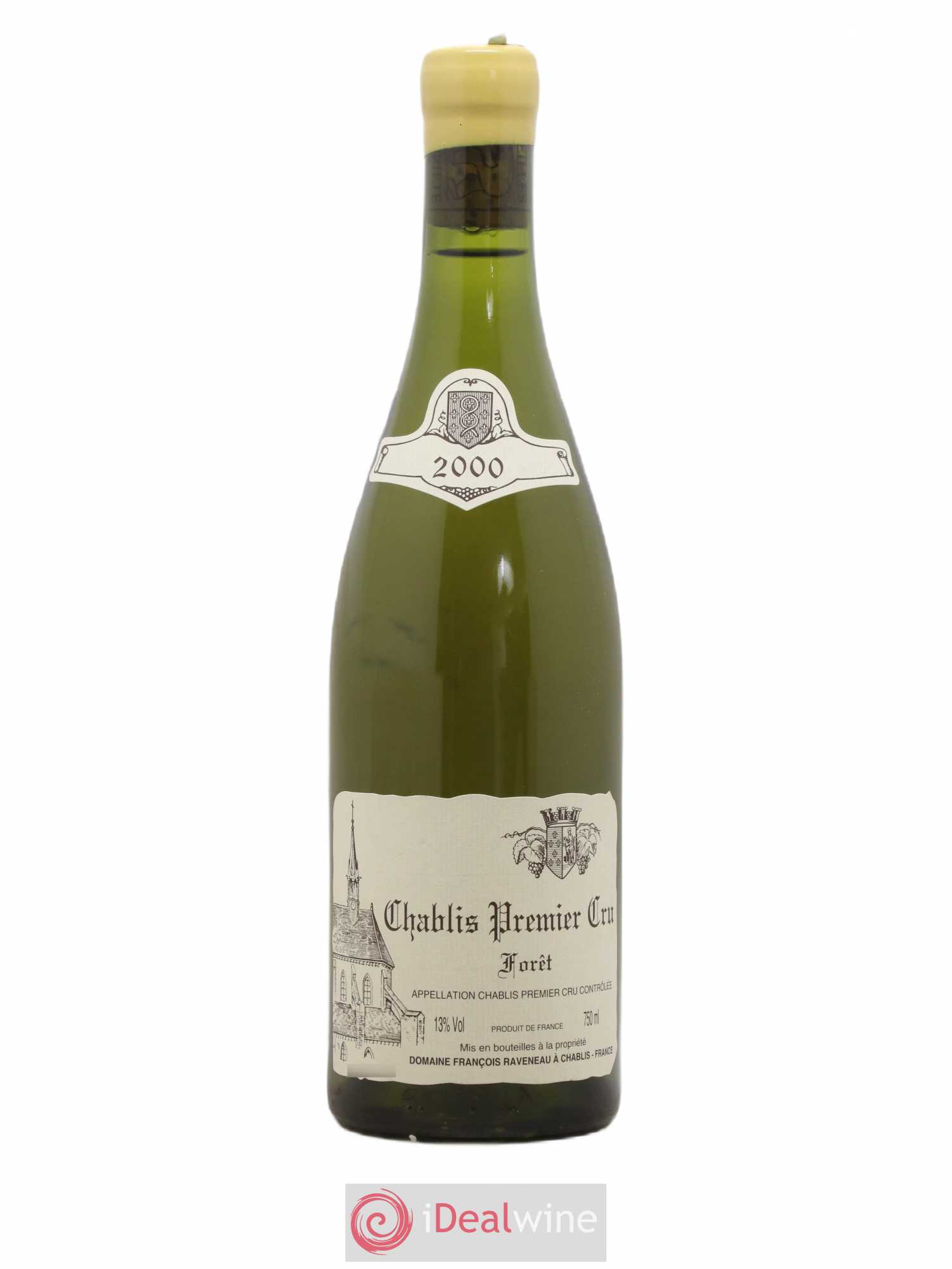 Chablis 1er Cru Forêt Raveneau (Domaine) 2000 - Lot de 1 bouteille - 0