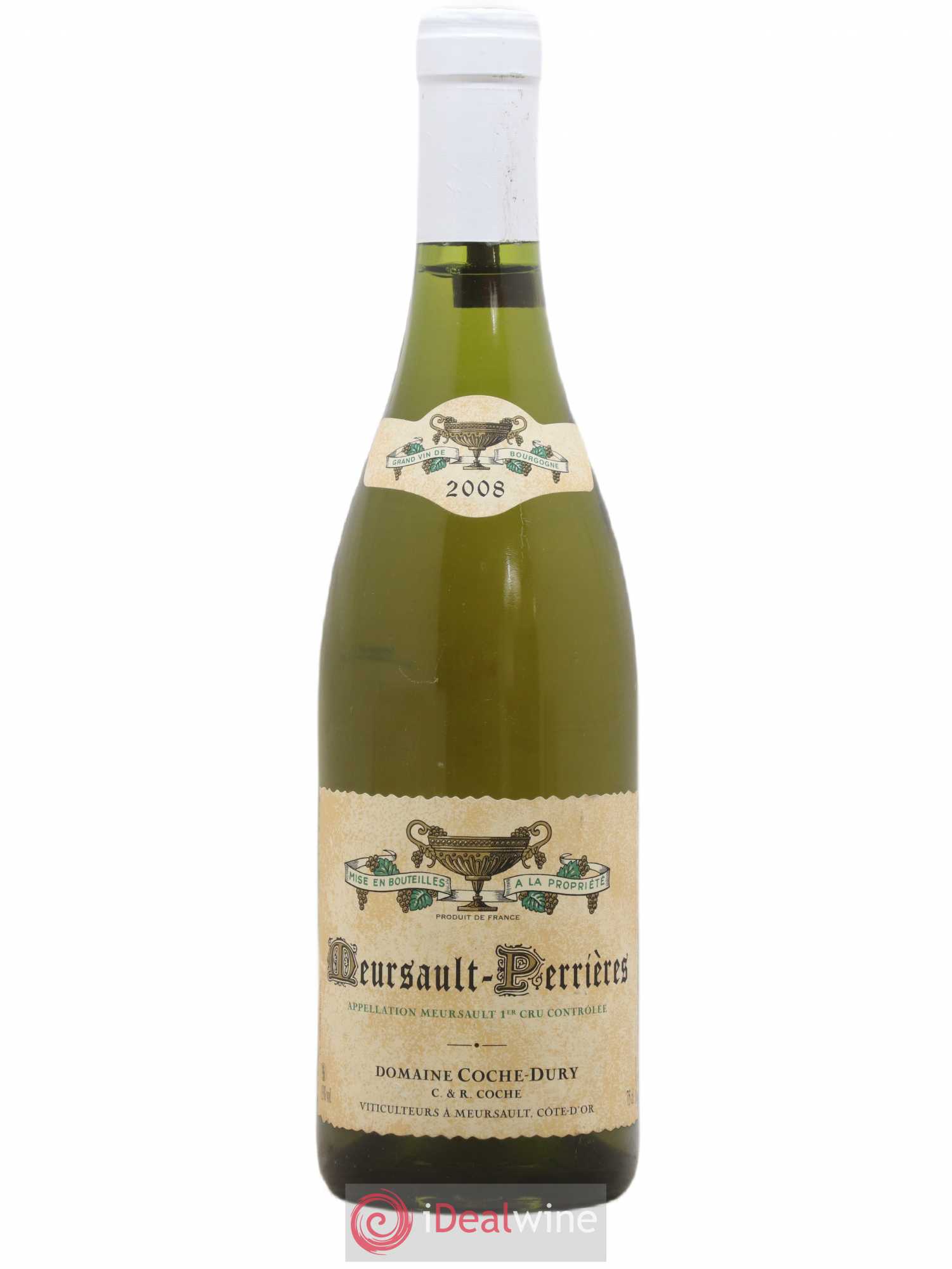 Meursault 1er Cru Perrières Coche Dury (Domaine) 2008 - Lot de 1 bouteille - 0