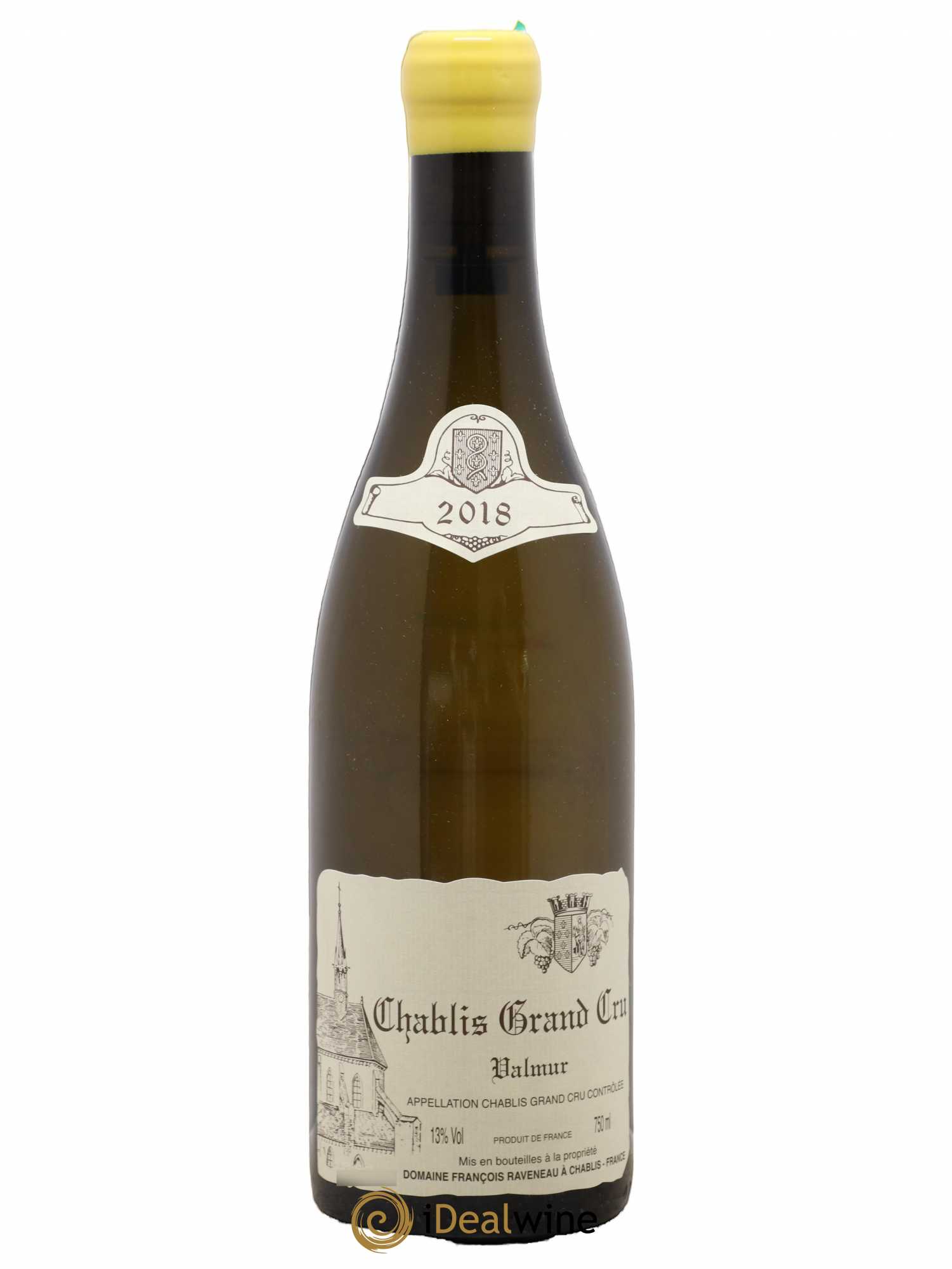 Chablis Grand Cru Valmur Raveneau (Domaine) 2018 - Lot de 1 bouteille - 0