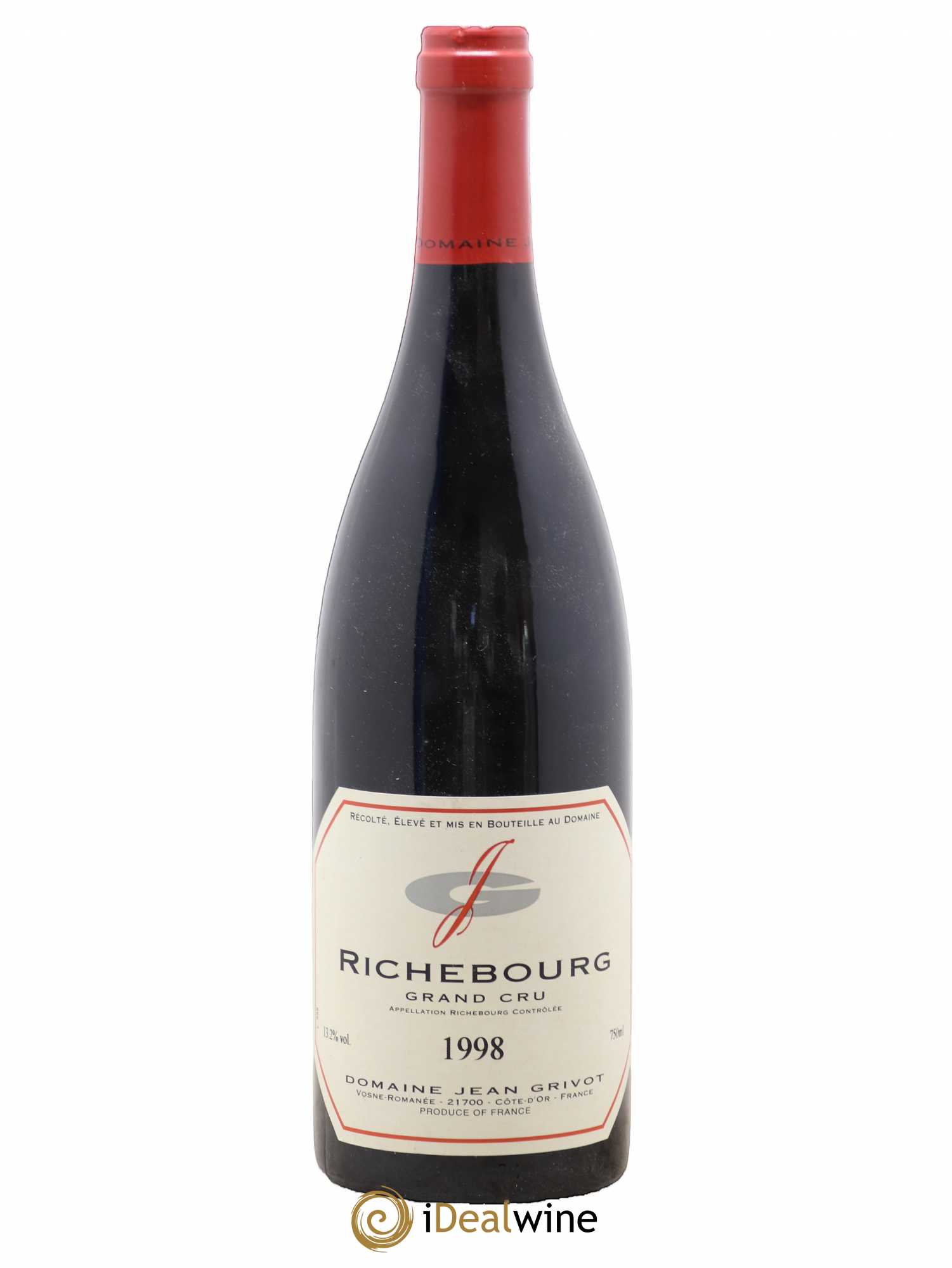 Richebourg Grand Cru Jean Grivot 1998 - Posten von 1 Flasche - 0