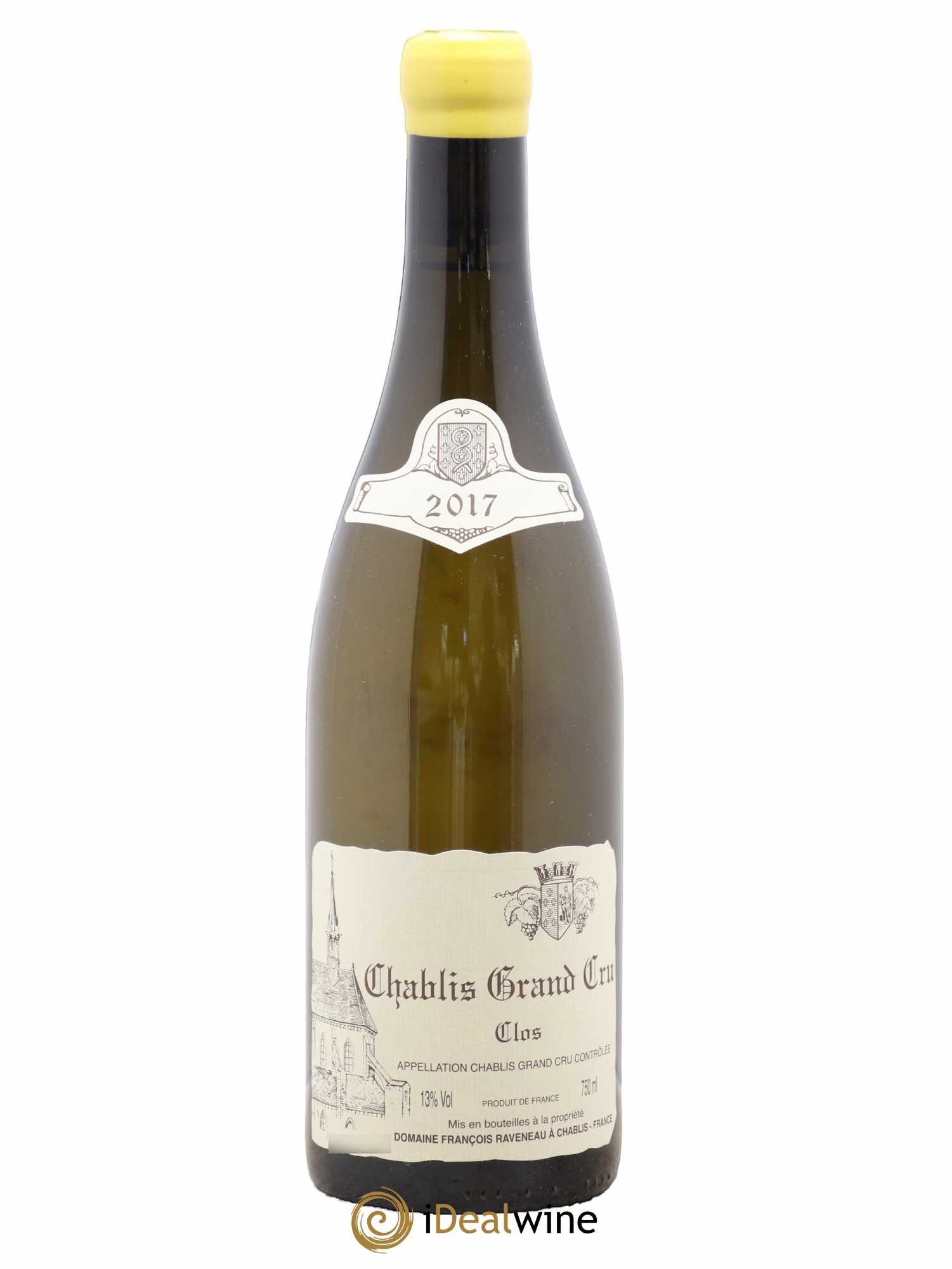 Chablis Grand Cru Clos Raveneau (Domaine) 2017 - Lot de 1 bouteille - 0