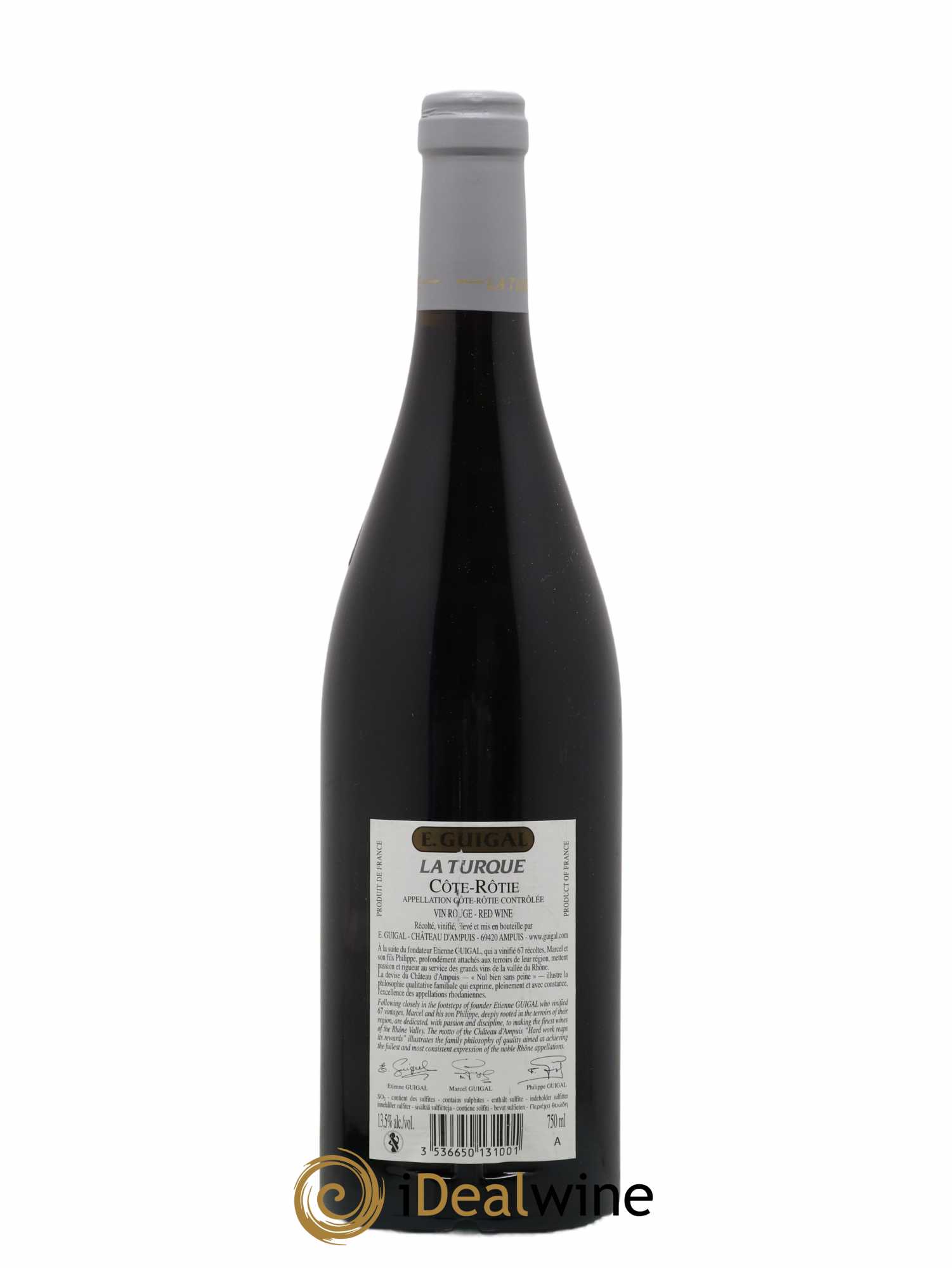 Côte-Rôtie La Turque Guigal 2012 - Lot of 1 bottle - 1