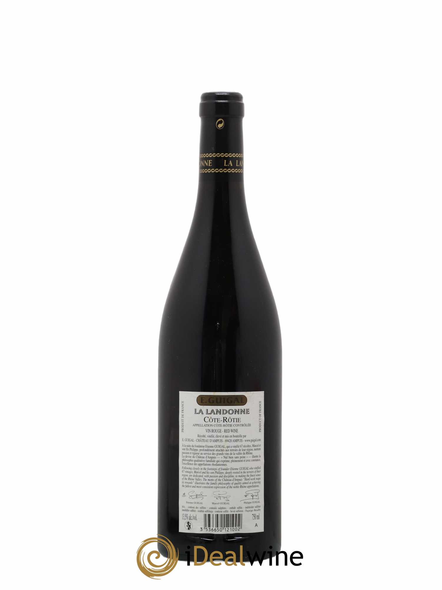 Côte-Rôtie La Landonne Guigal 2012 - Lot de 1 bouteille - 1