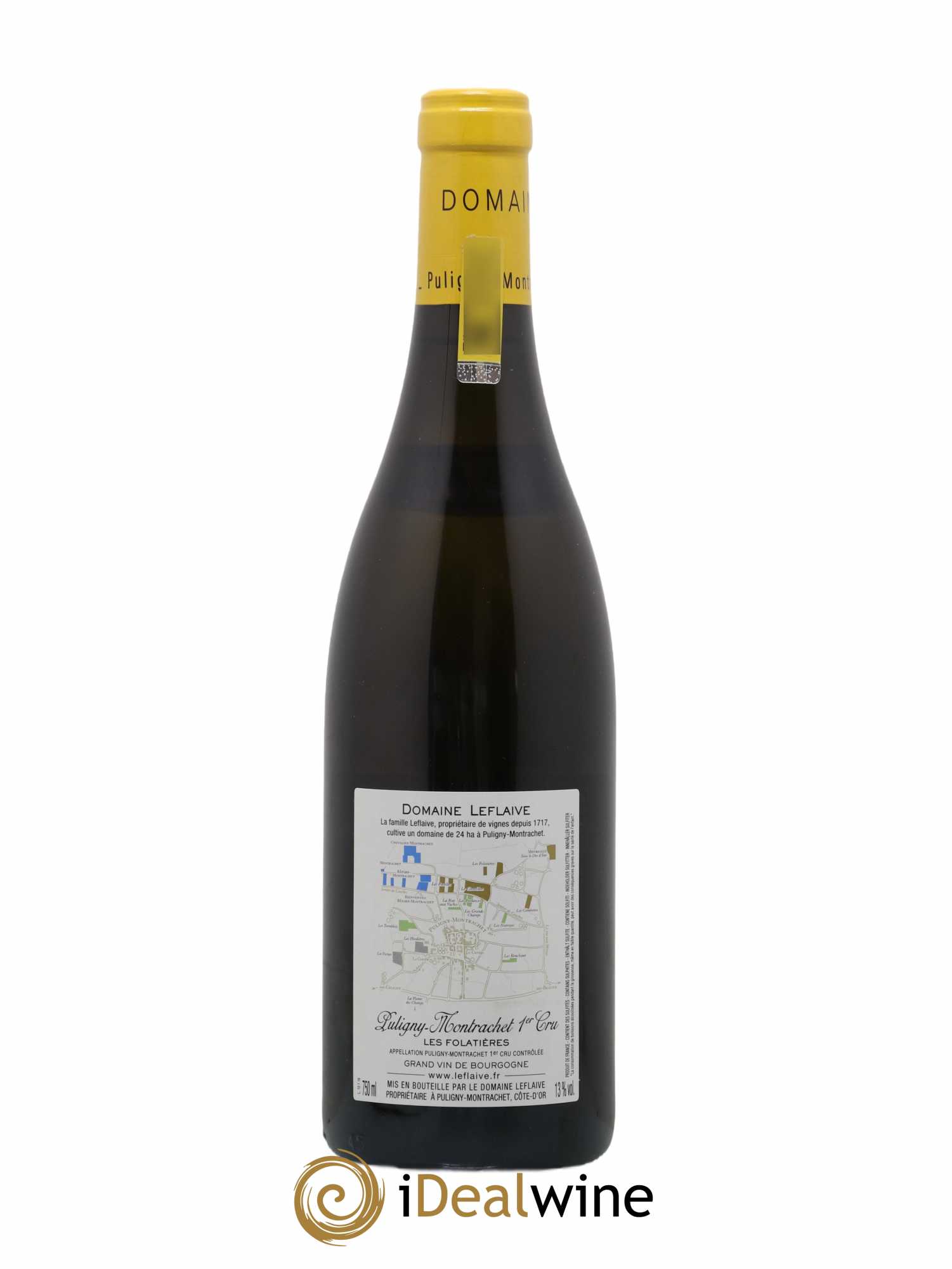 Puligny-Montrachet 1er Cru Les Folatières Leflaive (Domaine) 2016 - Lot de 1 bouteille - 1