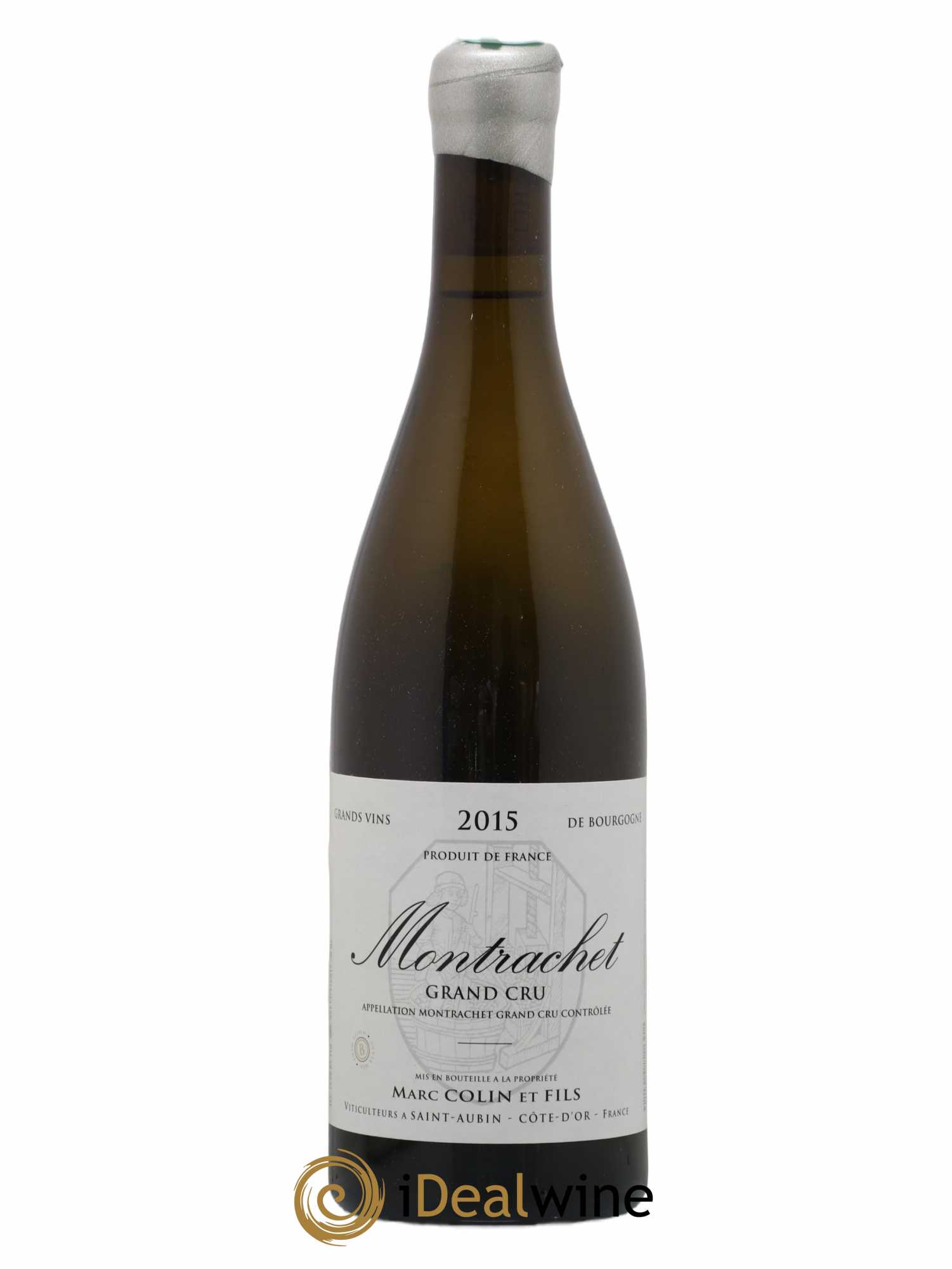 Montrachet Grand Cru Marc Colin & Fils 2015 - Lot de 1 bouteille - 0