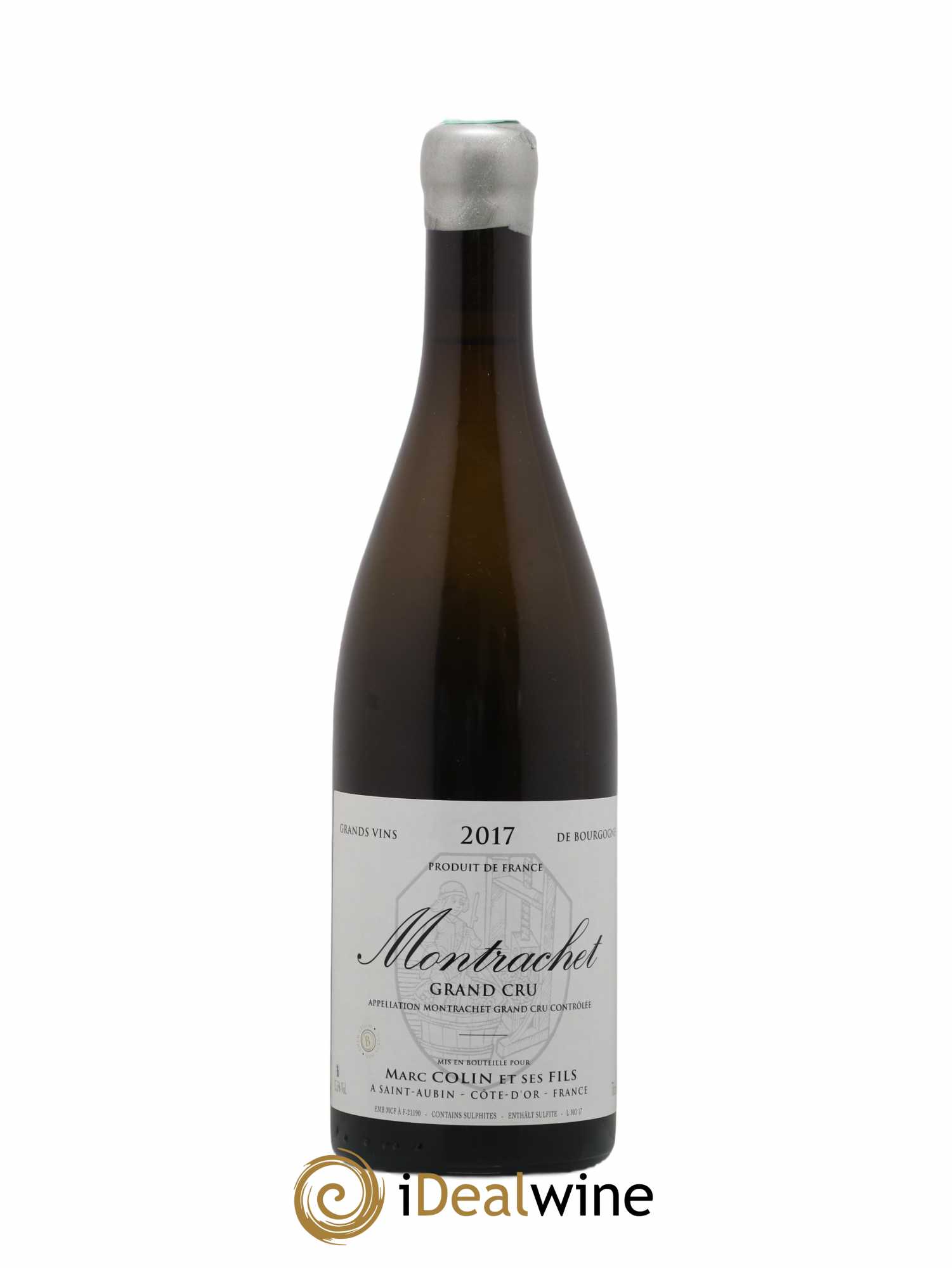 Montrachet Grand Cru Marc Colin & Fils 2017 - Lot de 1 bouteille - 0