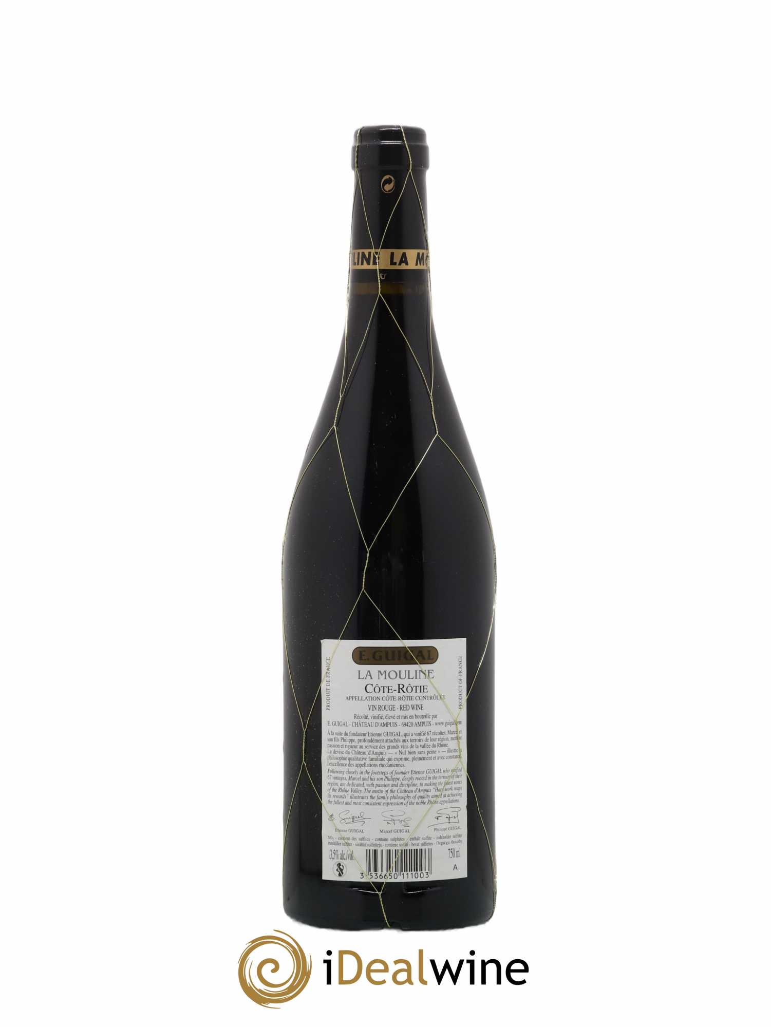 Côte-Rôtie La Mouline Guigal 2012 - Lot de 1 bouteille - 1