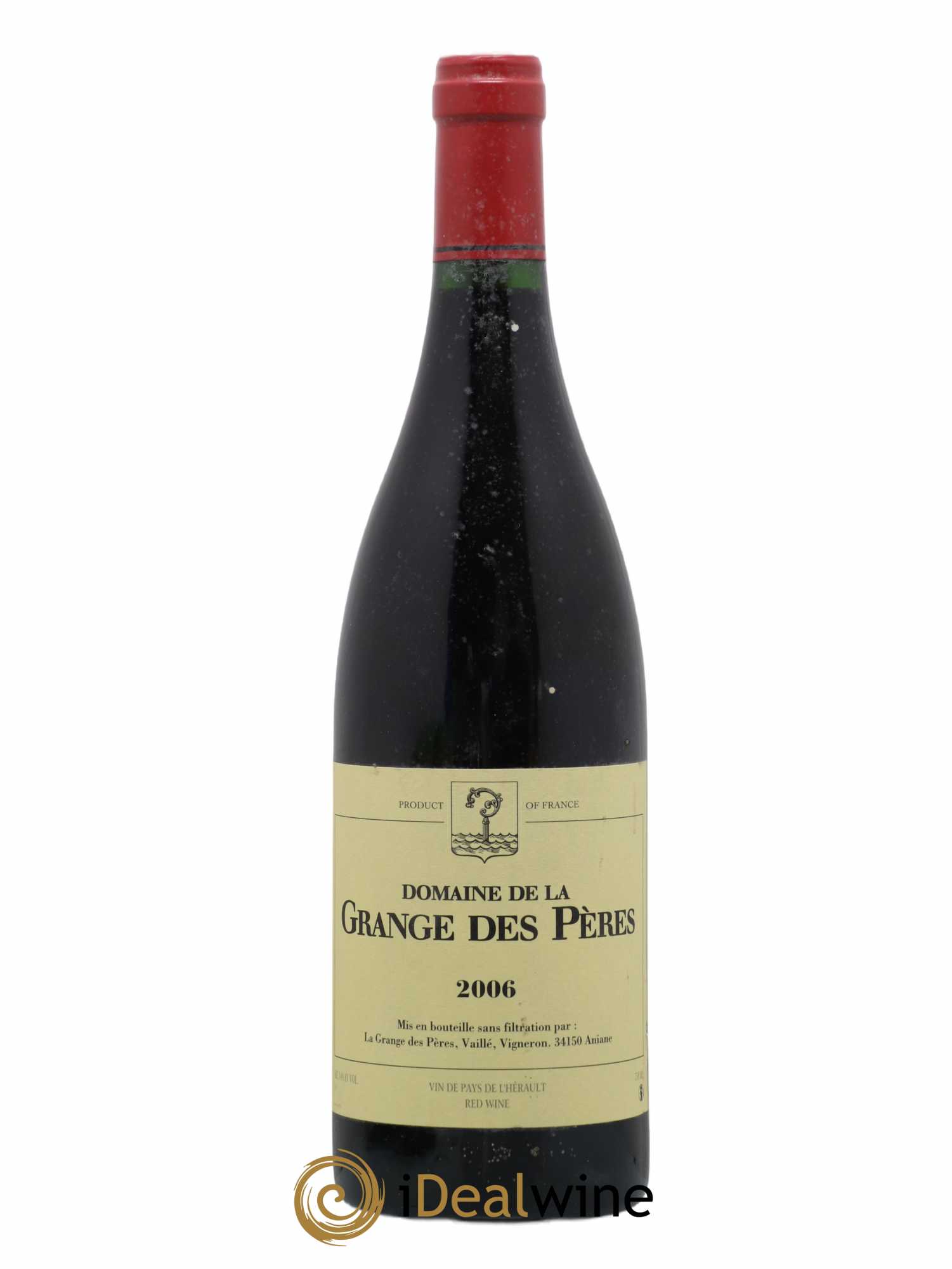 Pays d'Hérault Grange des Pères Laurent Vaillé 2006 - Lot de 1 bouteille - 0