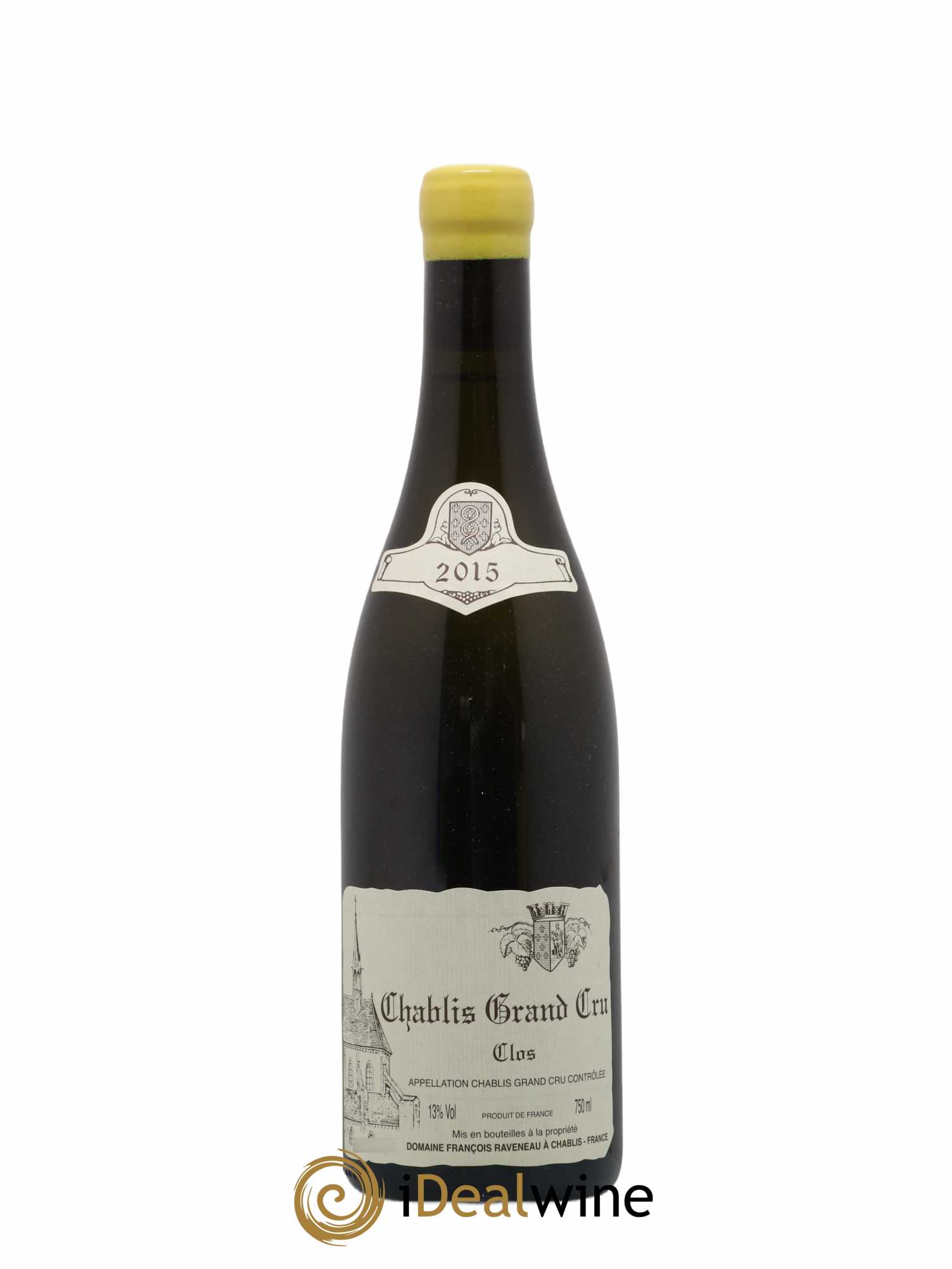 Chablis Grand Cru Clos Raveneau (Domaine) 2015 - Lot de 1 bouteille - 0