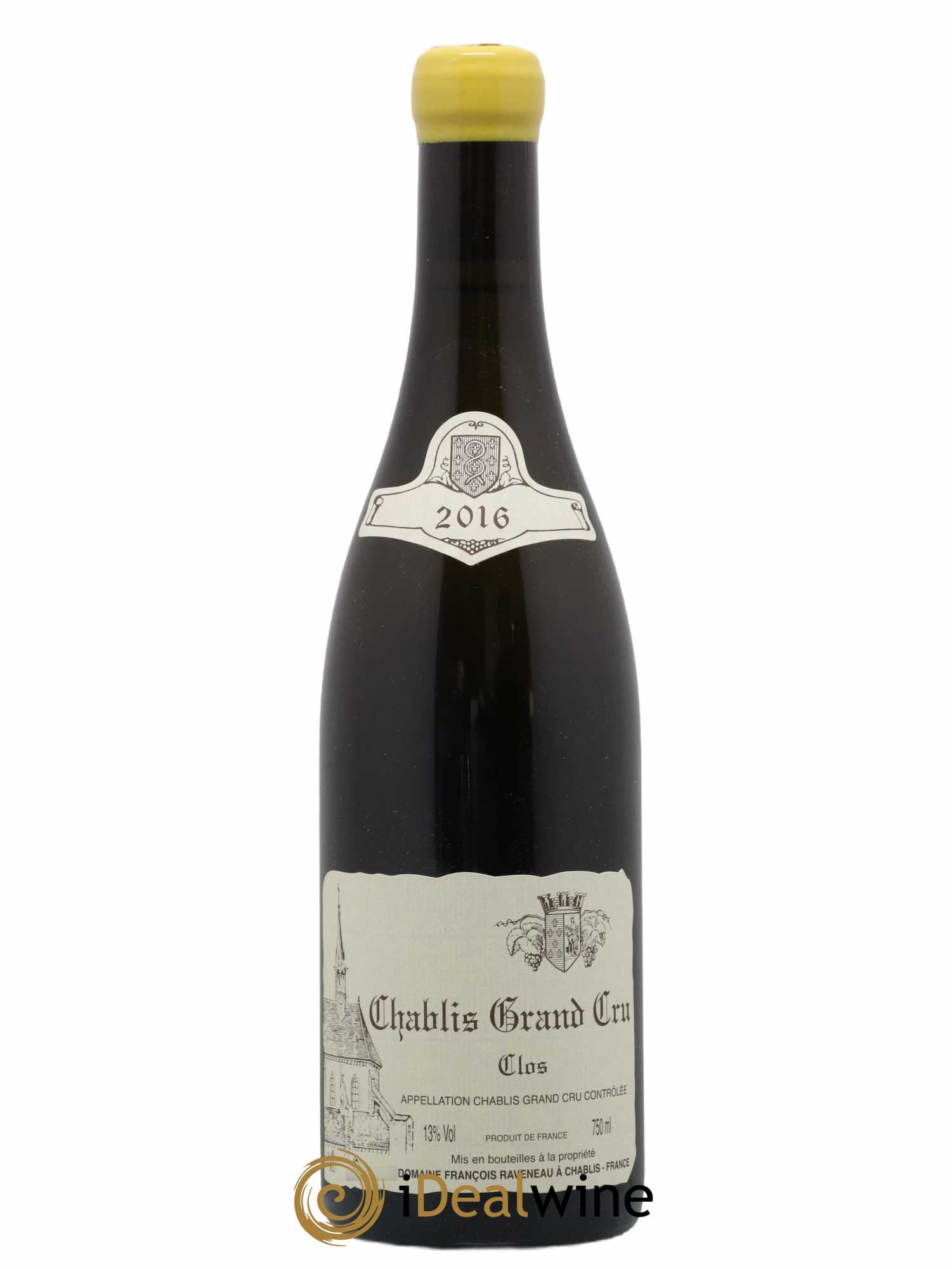 Chablis Grand Cru Clos Raveneau (Domaine) 2016 - Lot de 1 bouteille - 0