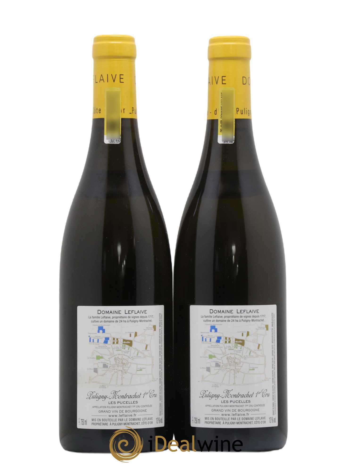 Puligny-Montrachet 1er Cru Les Pucelles Leflaive (Domaine) 2015 - Lot de 2 bouteilles - 1