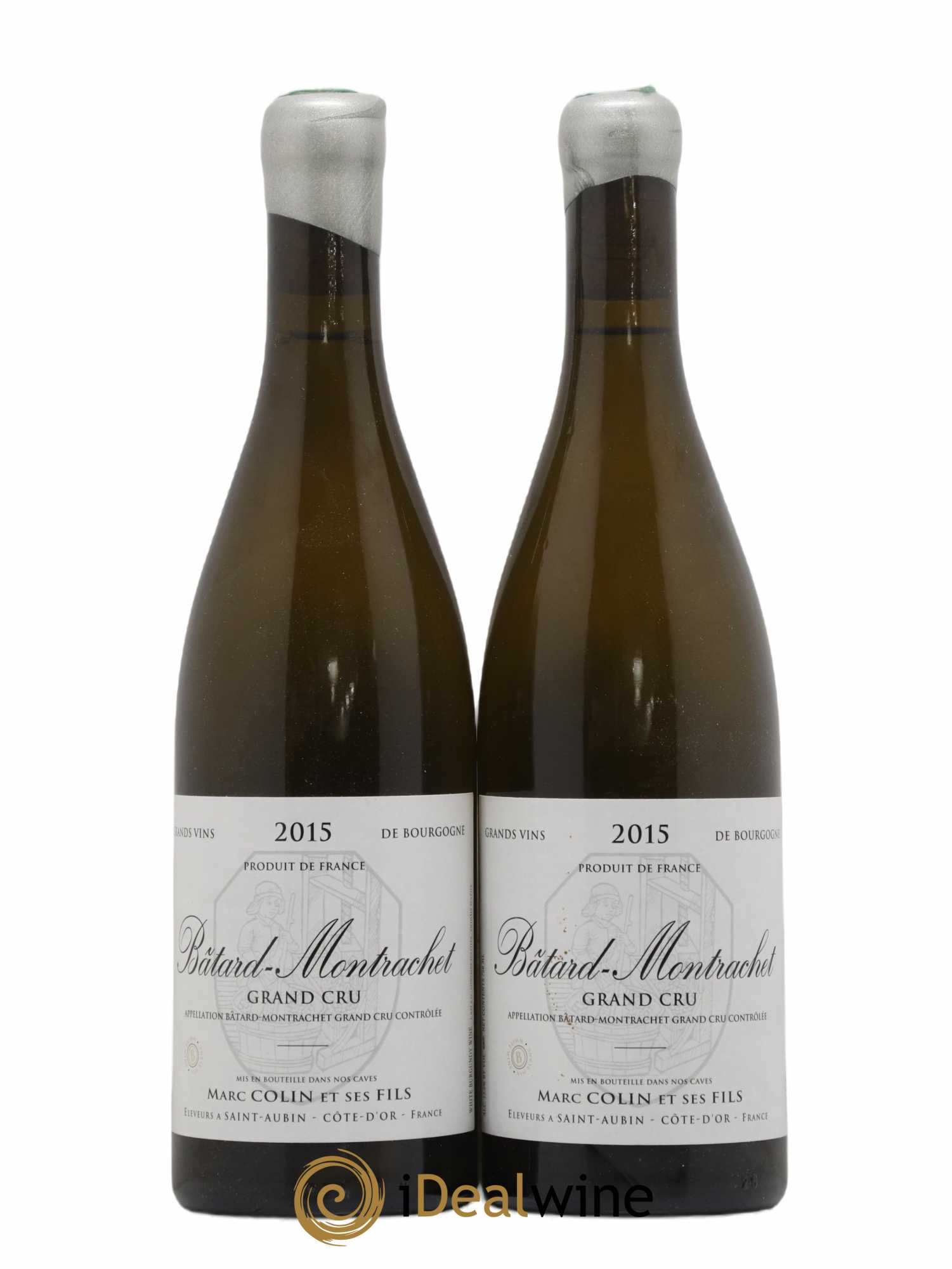 Bâtard-Montrachet Grand Cru Marc Colin & Fils 2015 - Lot de 2 bouteilles - 0