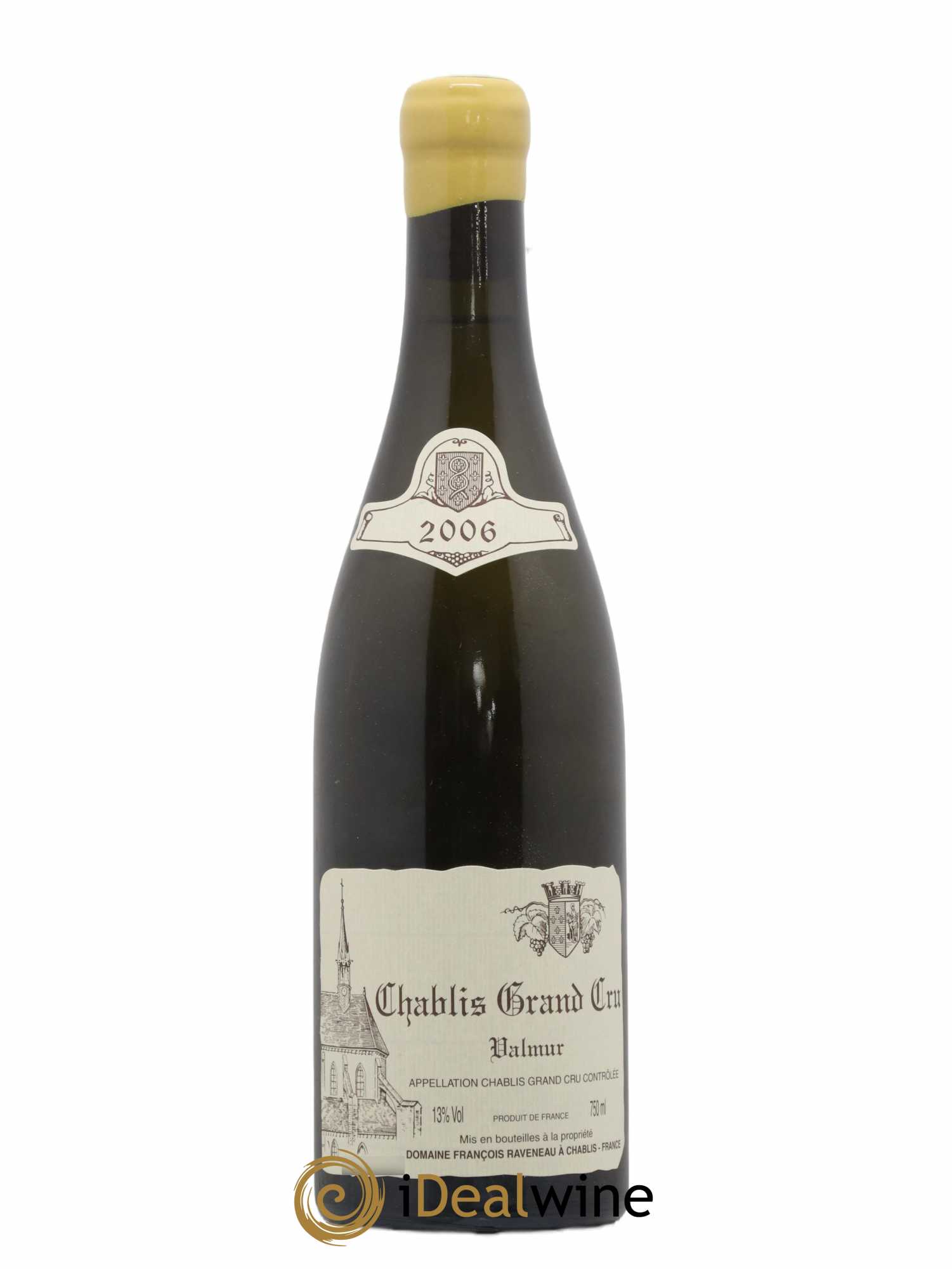 Chablis Grand Cru Valmur Raveneau (Domaine) 2006 - Lot de 1 bouteille - 0