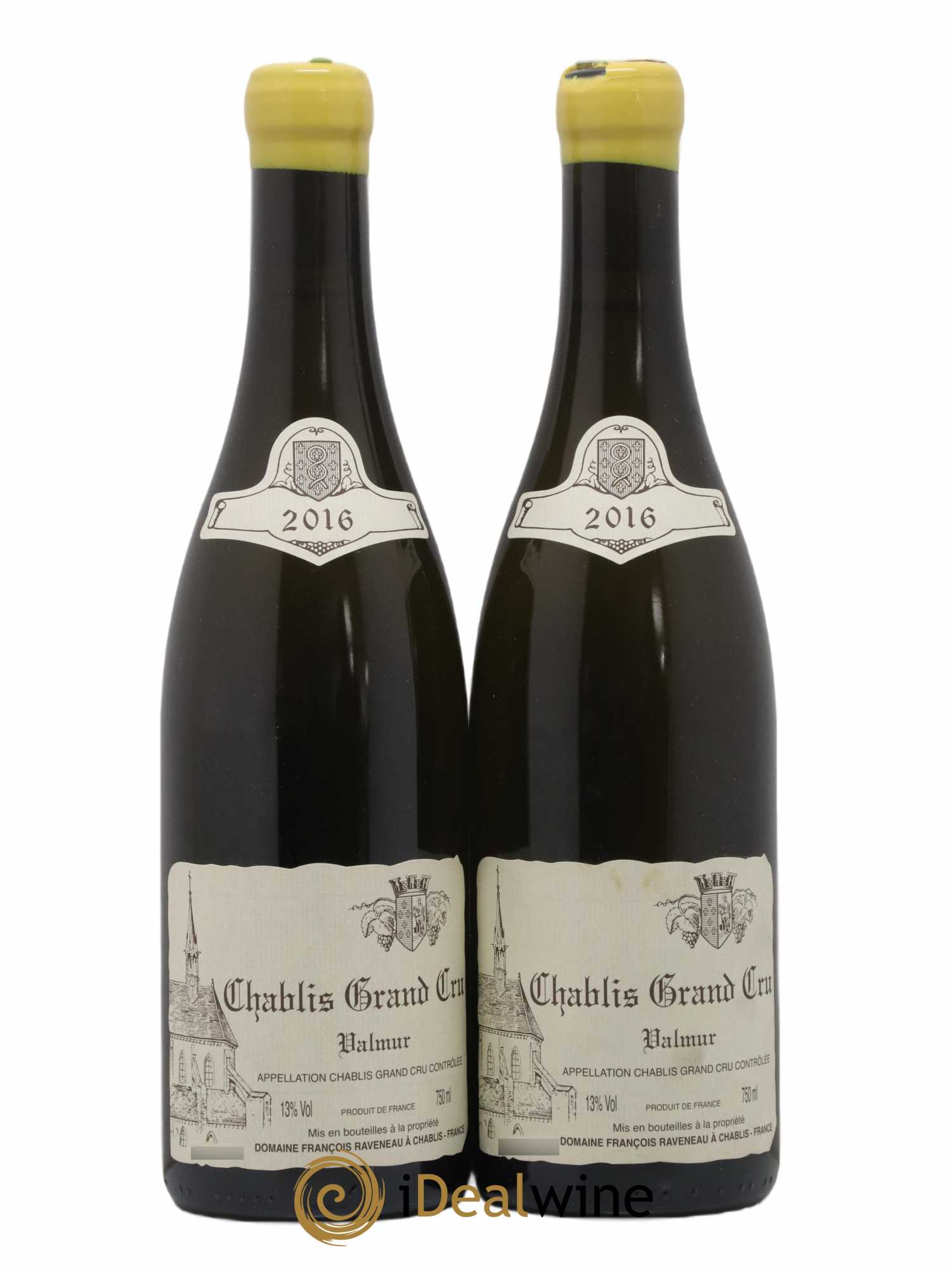 Chablis Grand Cru Valmur Raveneau (Domaine) 2016 - Lot de 2 bouteilles - 0