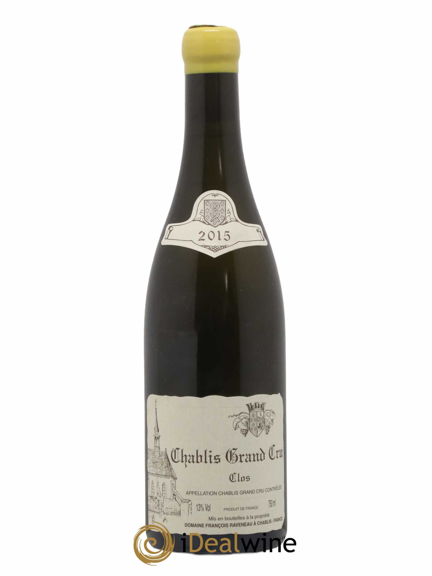 Chablis Grand Cru Clos Raveneau (Domaine) 2015 - Posten von 1 Flasche - 0