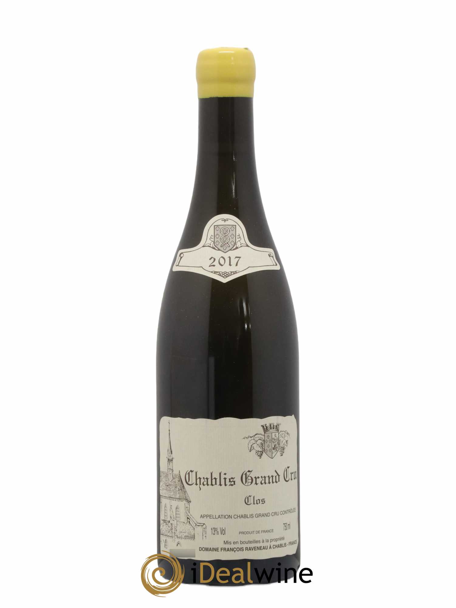 Chablis Grand Cru Clos Raveneau (Domaine) 2017 - Lot de 1 bouteille - 0