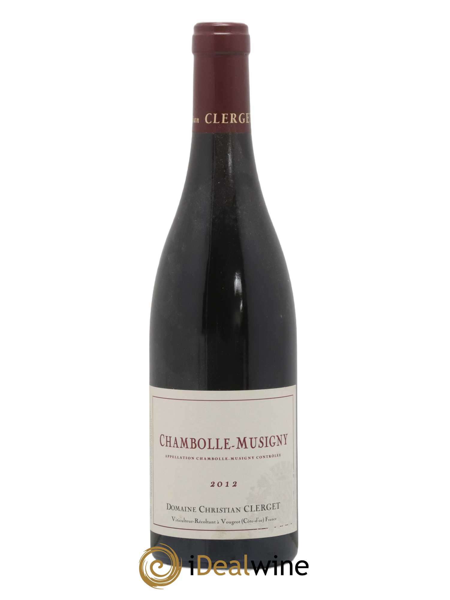 Chambolle-Musigny Christian Clerget 2012 - Lot de 1 bouteille - 0