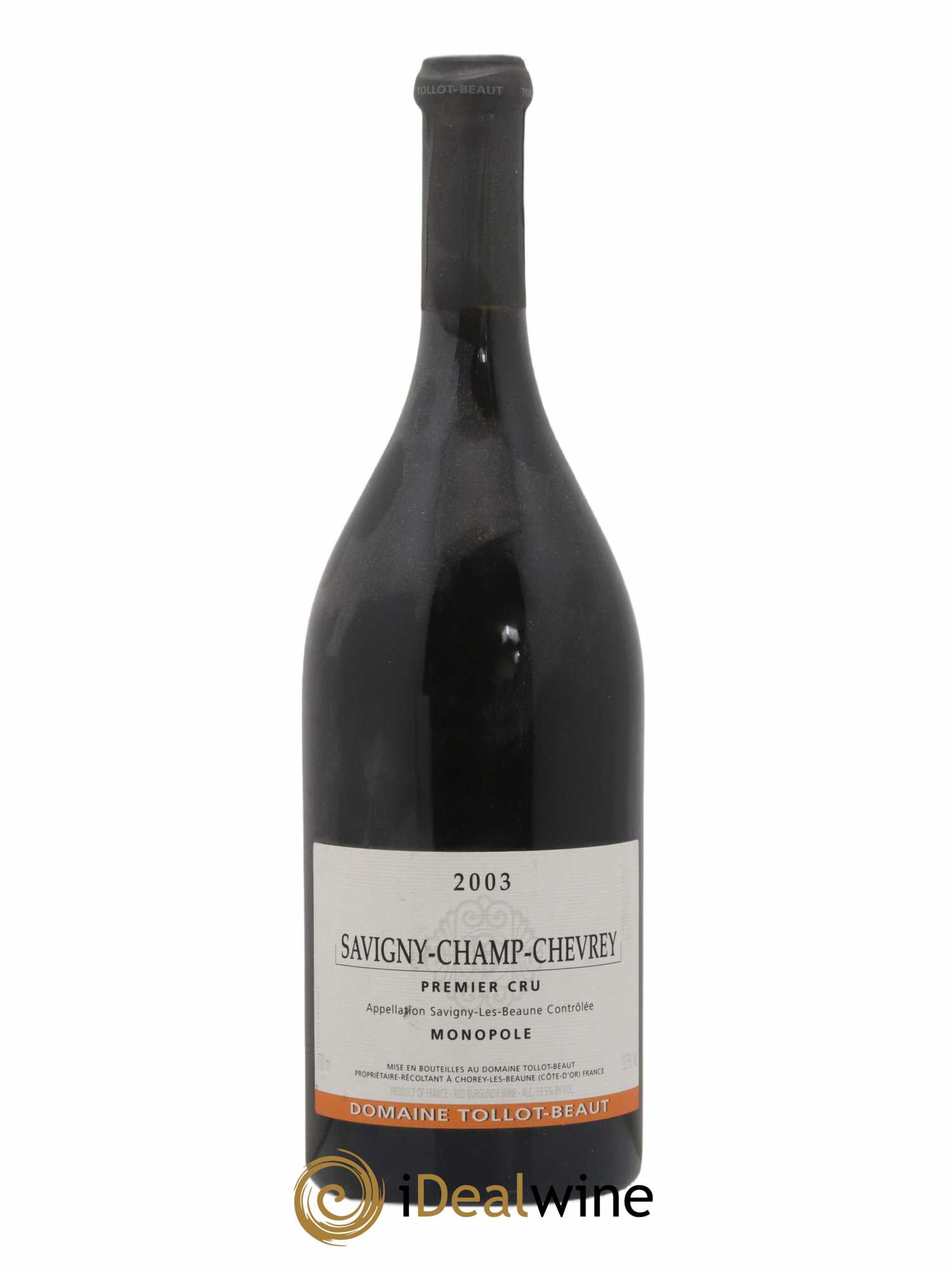 Savigny-lès-Beaune 1er Cru Champ-Chevrey Tollot Beaut (Domaine) 2003 - Lot de 1 bouteille - 0