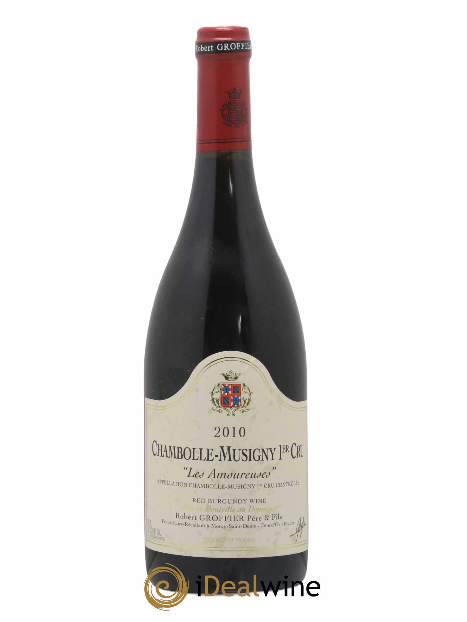Chambolle-Musigny 1er Cru Les Amoureuses Robert Groffier Père & Fils (Domaine) 2010 - Posten von 1 Flasche - 0