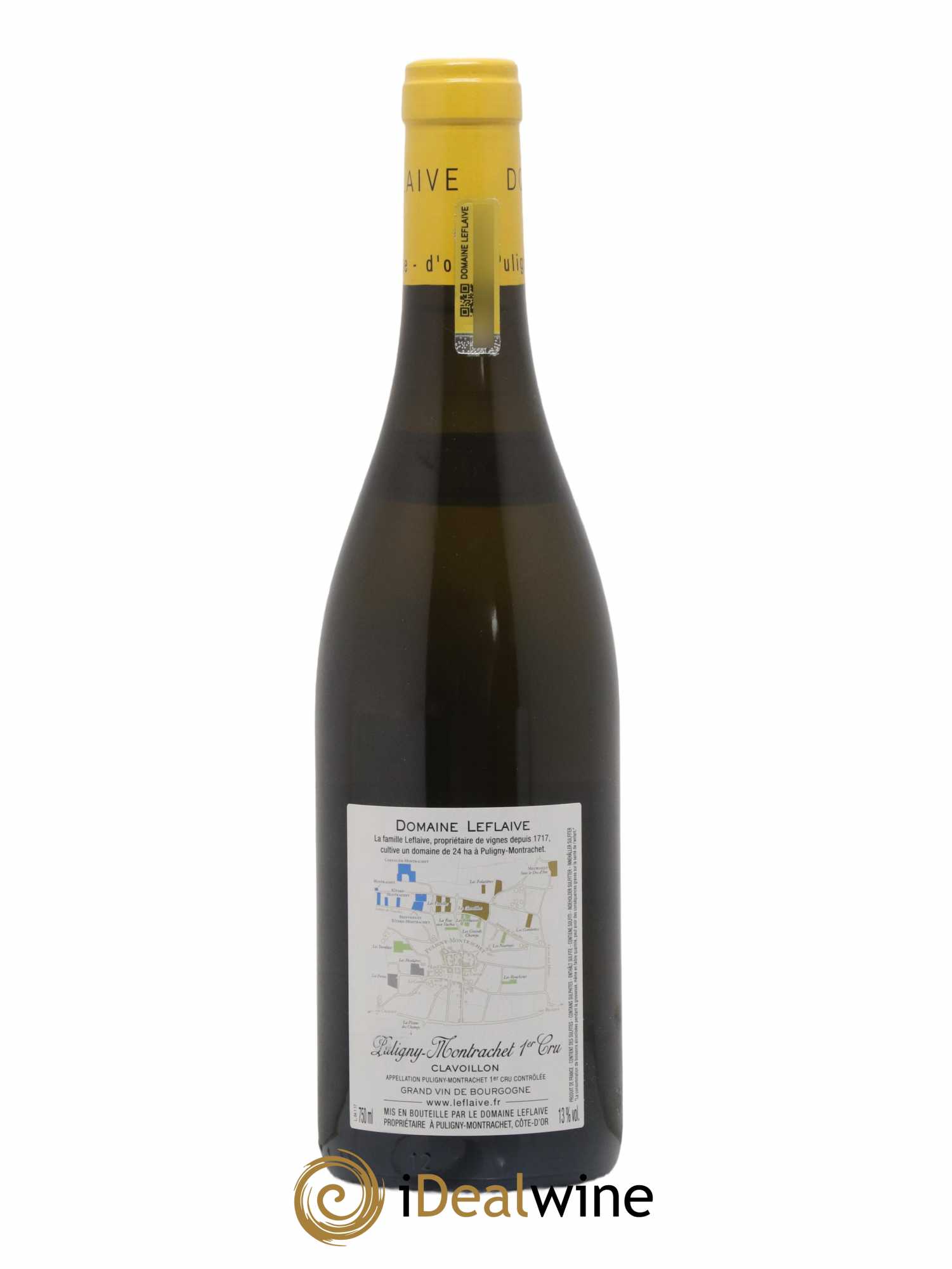 Puligny-Montrachet 1er Cru Clavoillon Leflaive (Domaine) 2017 - Lot de 1 bouteille - 1
