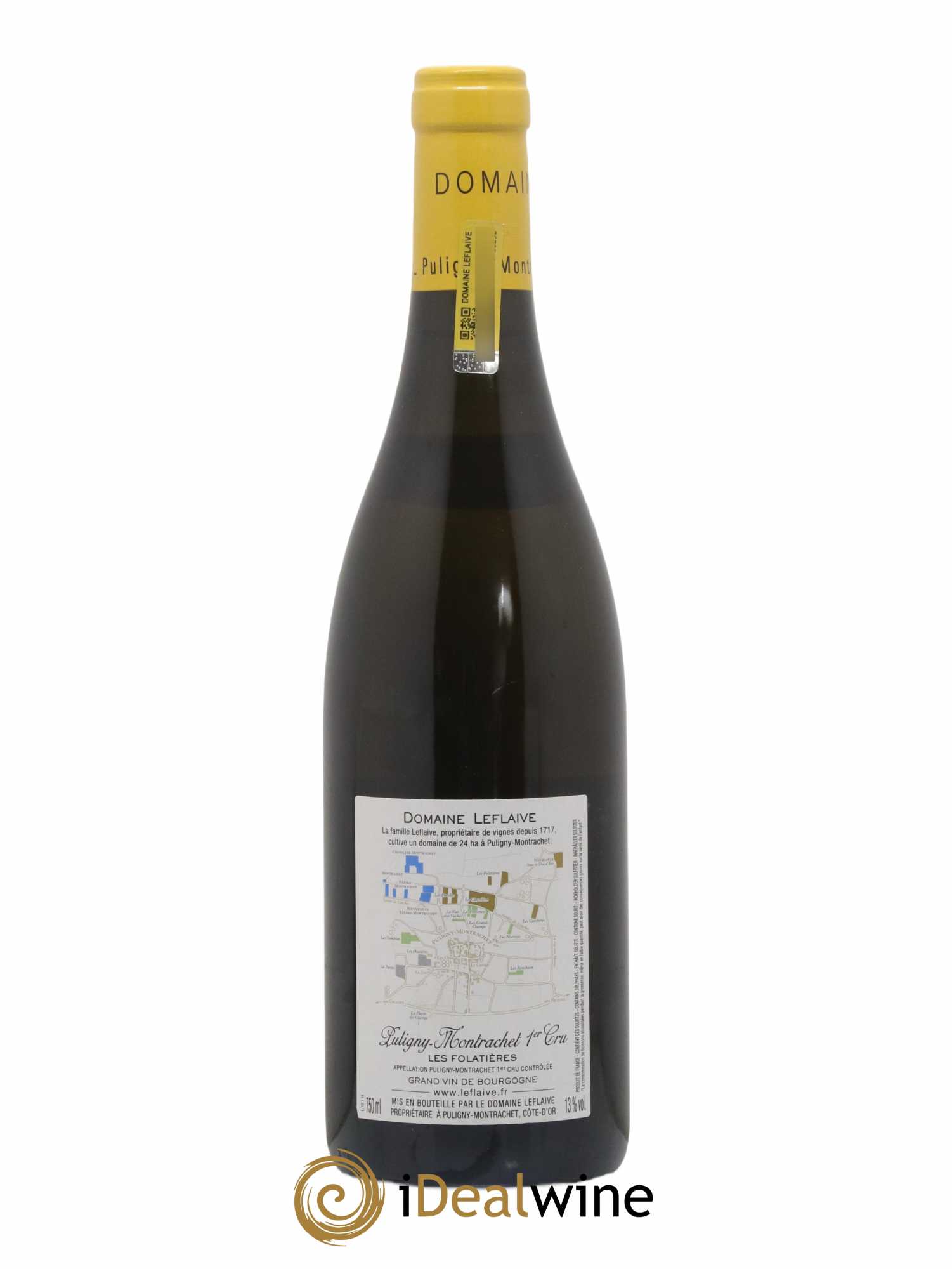 Puligny-Montrachet 1er Cru Les Folatières Leflaive (Domaine) 2016 - Lot de 1 bouteille - 1