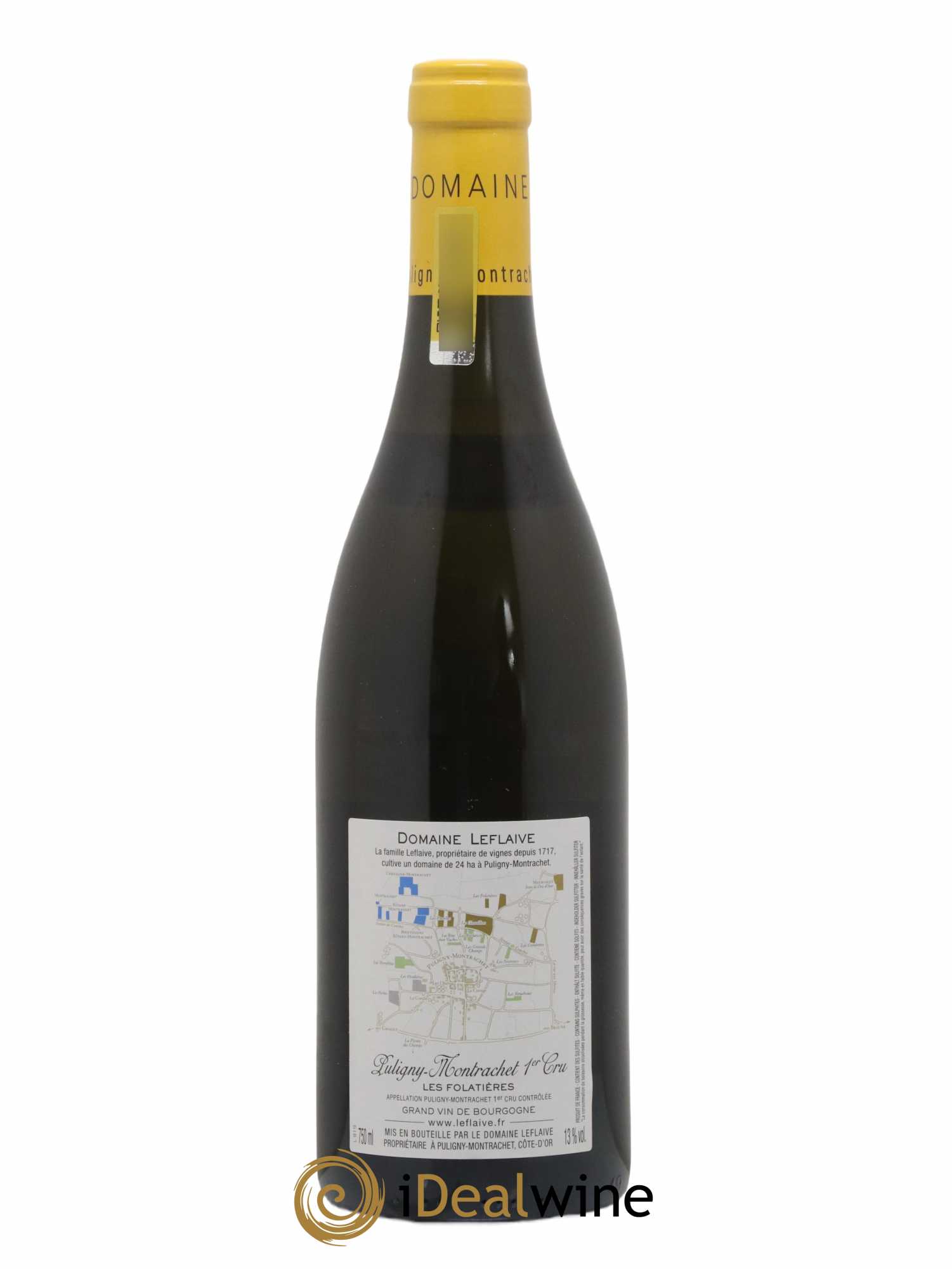 Puligny-Montrachet 1er Cru Les Folatières Leflaive (Domaine) 2015 - Lot de 1 bouteille - 1