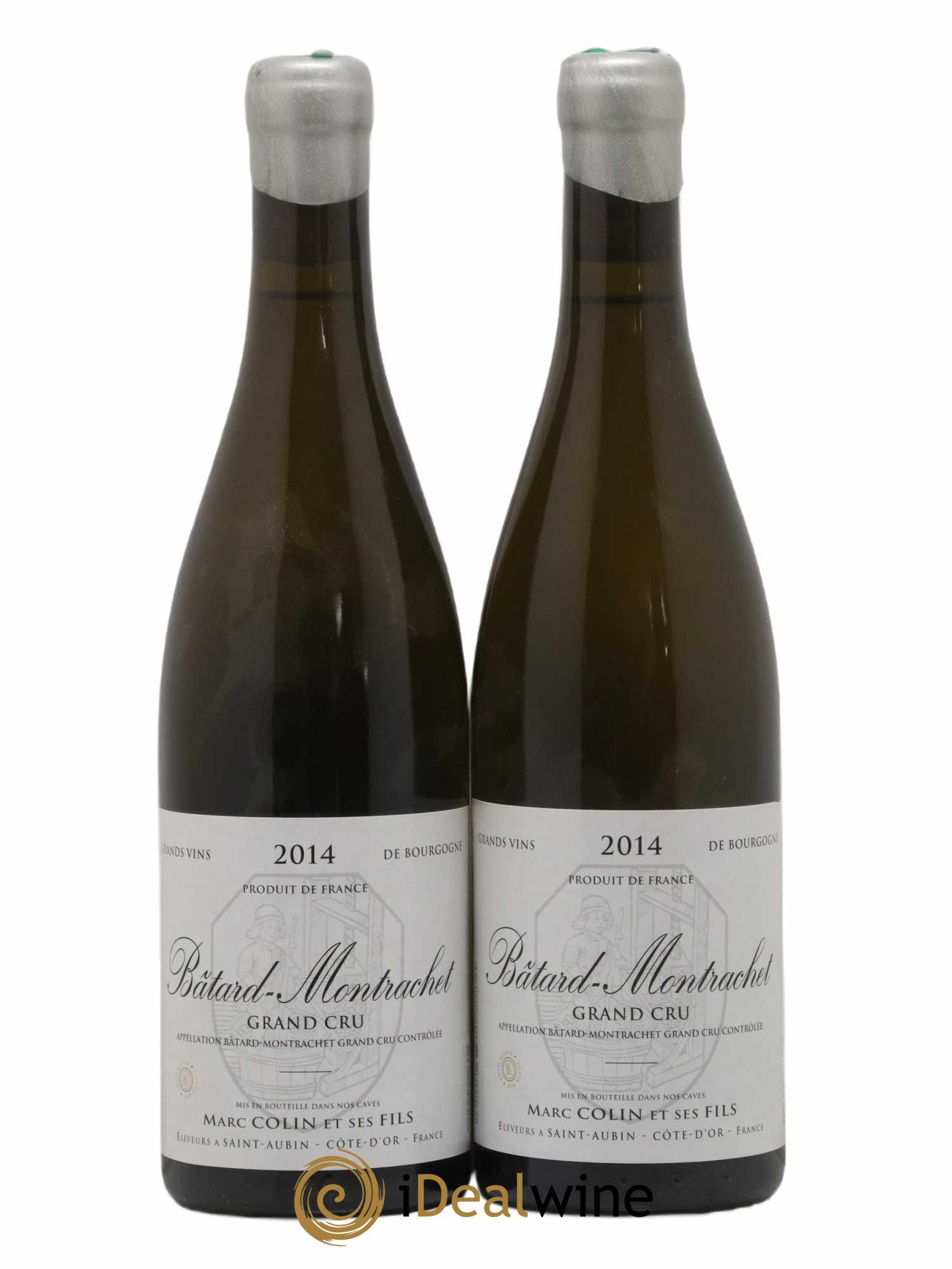 Bâtard-Montrachet Grand Cru Marc Colin & Fils 2014 - Lot de 2 bouteilles - 0