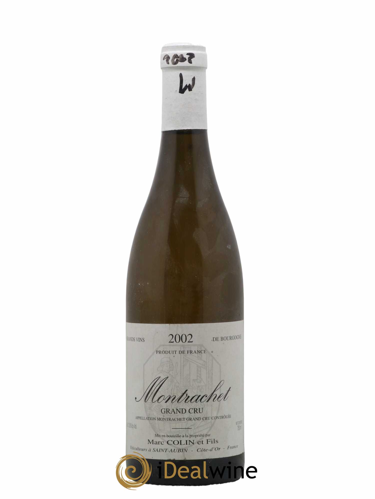 Montrachet Grand Cru Marc Colin & Fils 2002 - Lot de 1 bouteille - 0