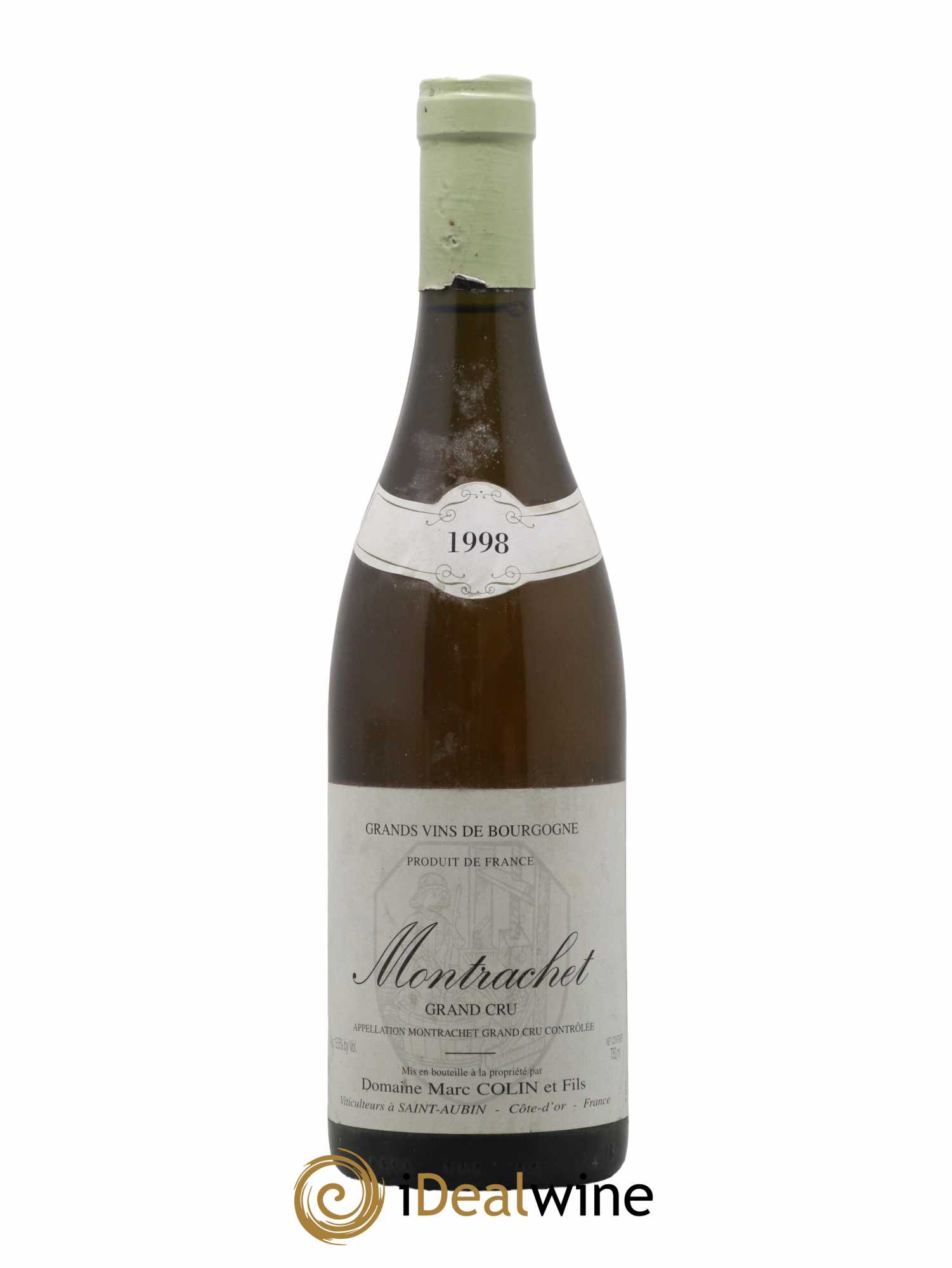 Montrachet Grand Cru Marc Colin & Fils 1998 - Lot de 1 bouteille - 0