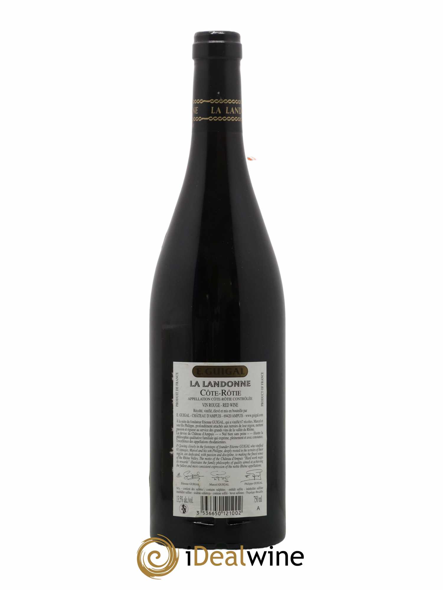 Côte-Rôtie La Landonne Guigal 2012 - Lot de 1 bouteille - 1