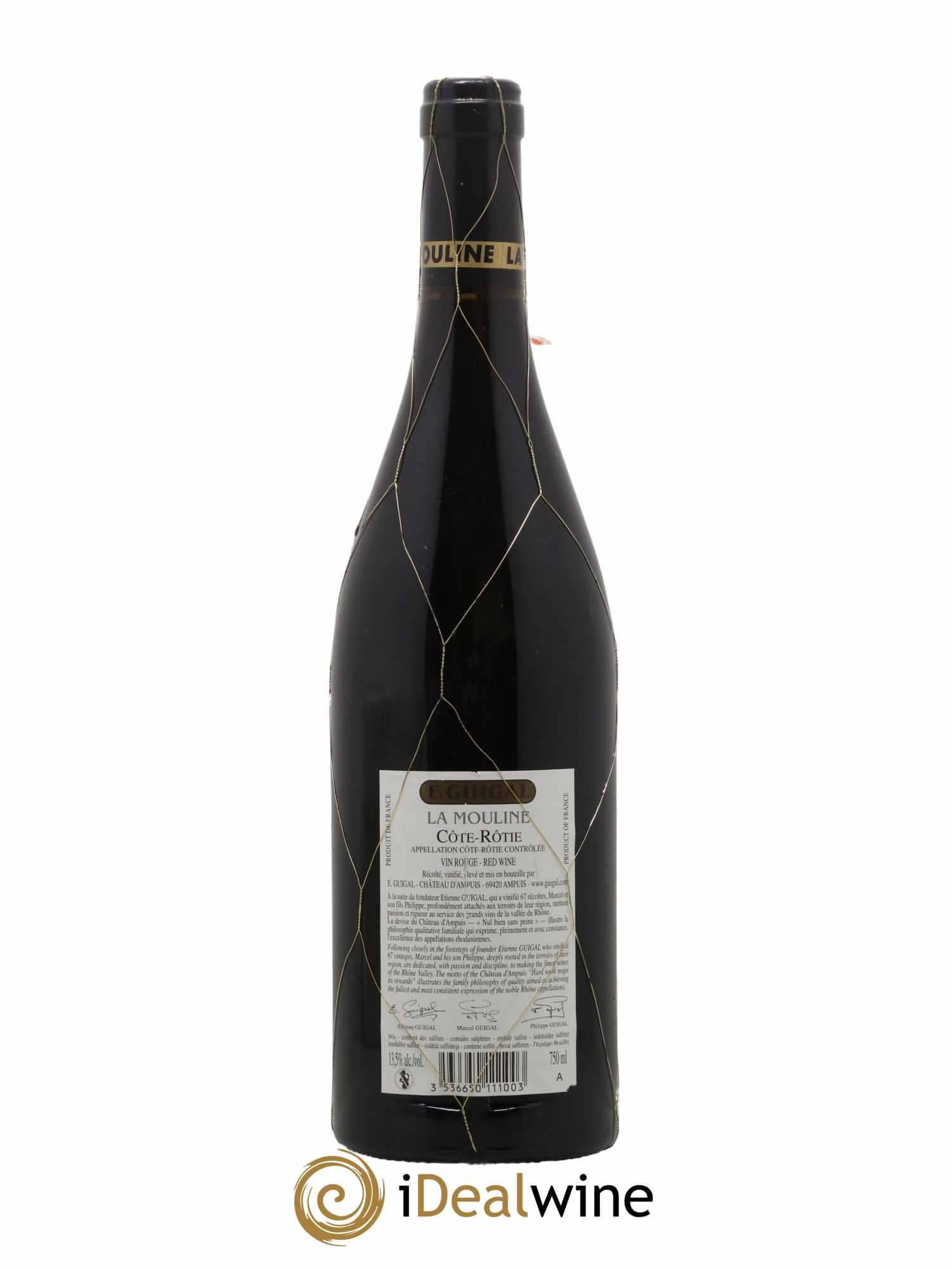 Côte-Rôtie La Mouline Guigal 2012 - Lot de 1 bouteille - 1