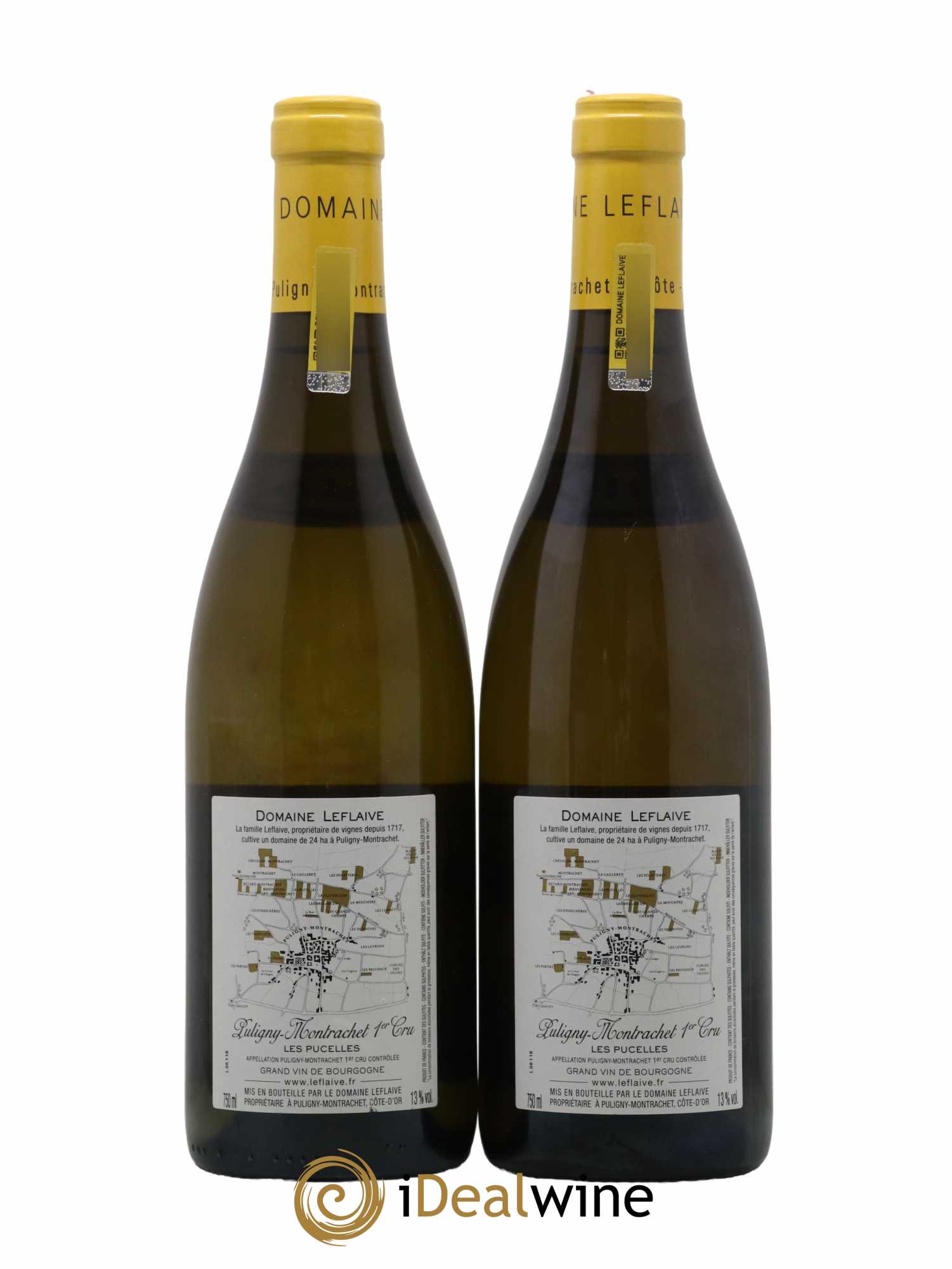 Puligny-Montrachet 1er Cru Les Pucelles Leflaive (Domaine) 2016 - Lot de 2 bouteilles - 1
