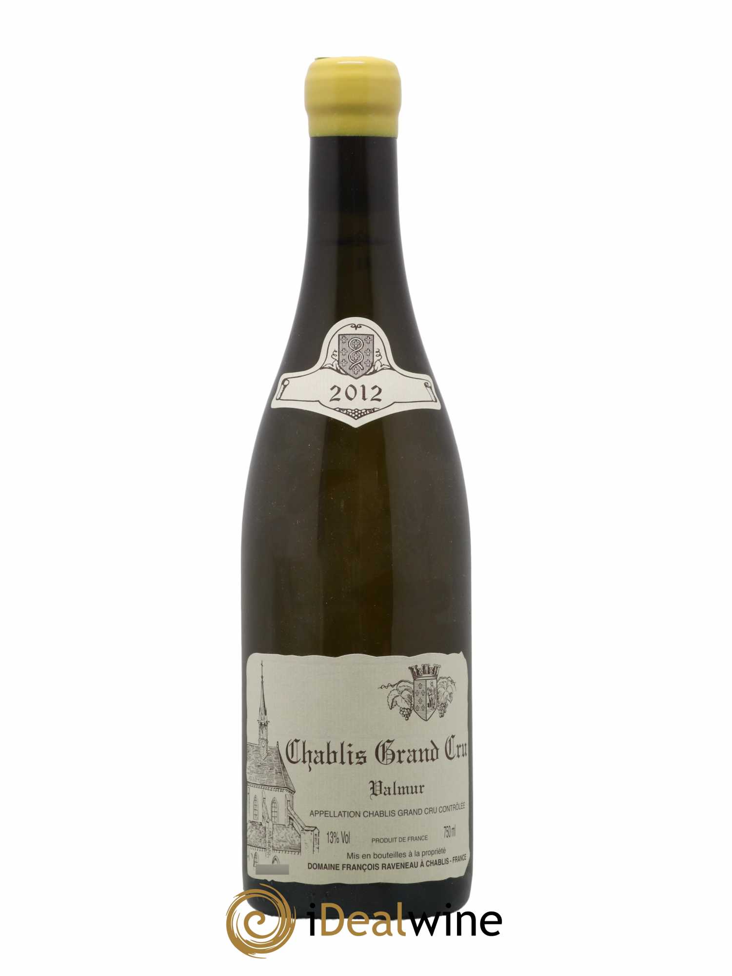 Chablis Grand Cru Valmur Raveneau (Domaine) 2012 - Lot de 1 bouteille - 0