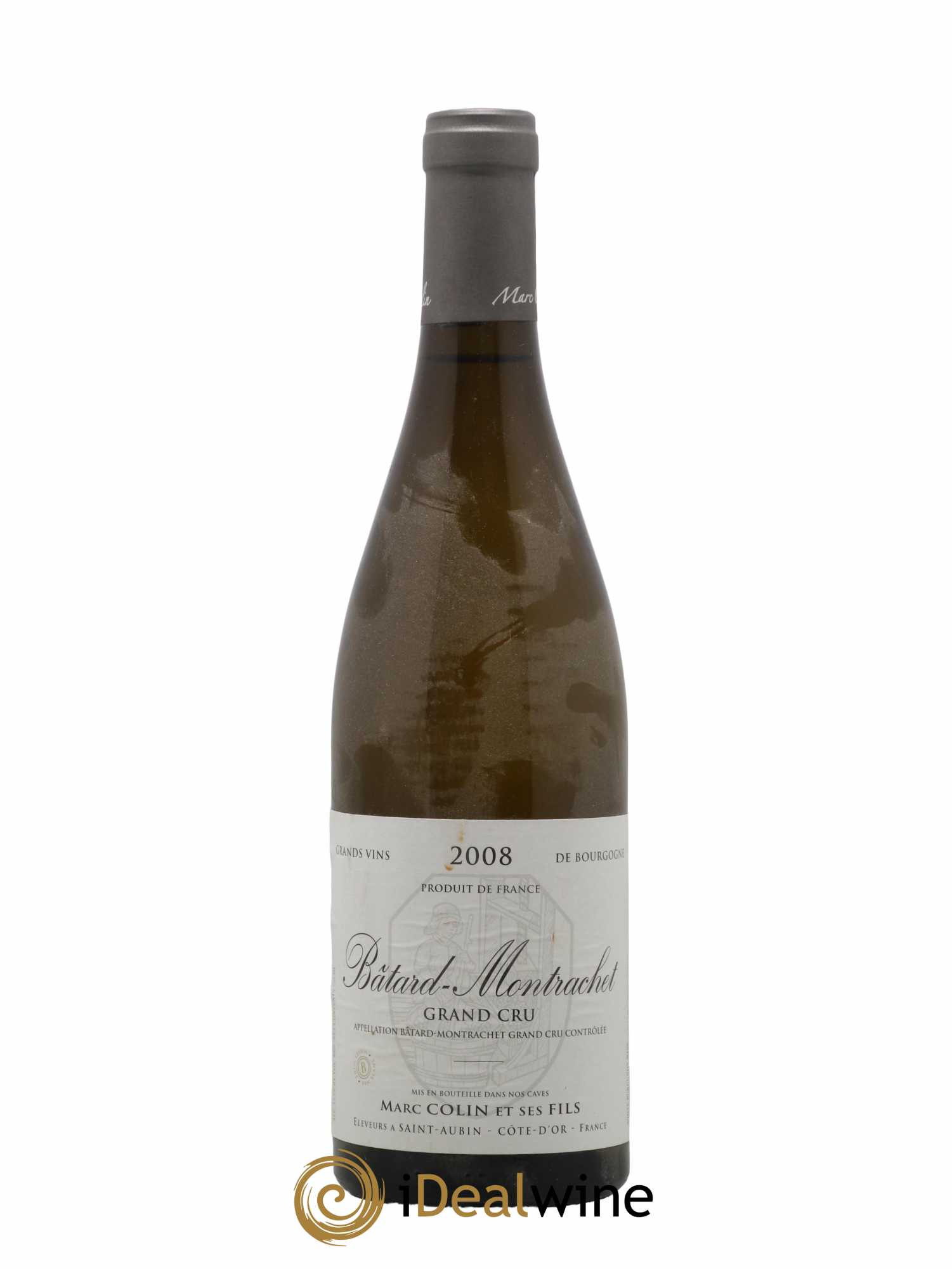 Bâtard-Montrachet Grand Cru Marc Colin & Fils 2008 - Lot de 1 bouteille - 0