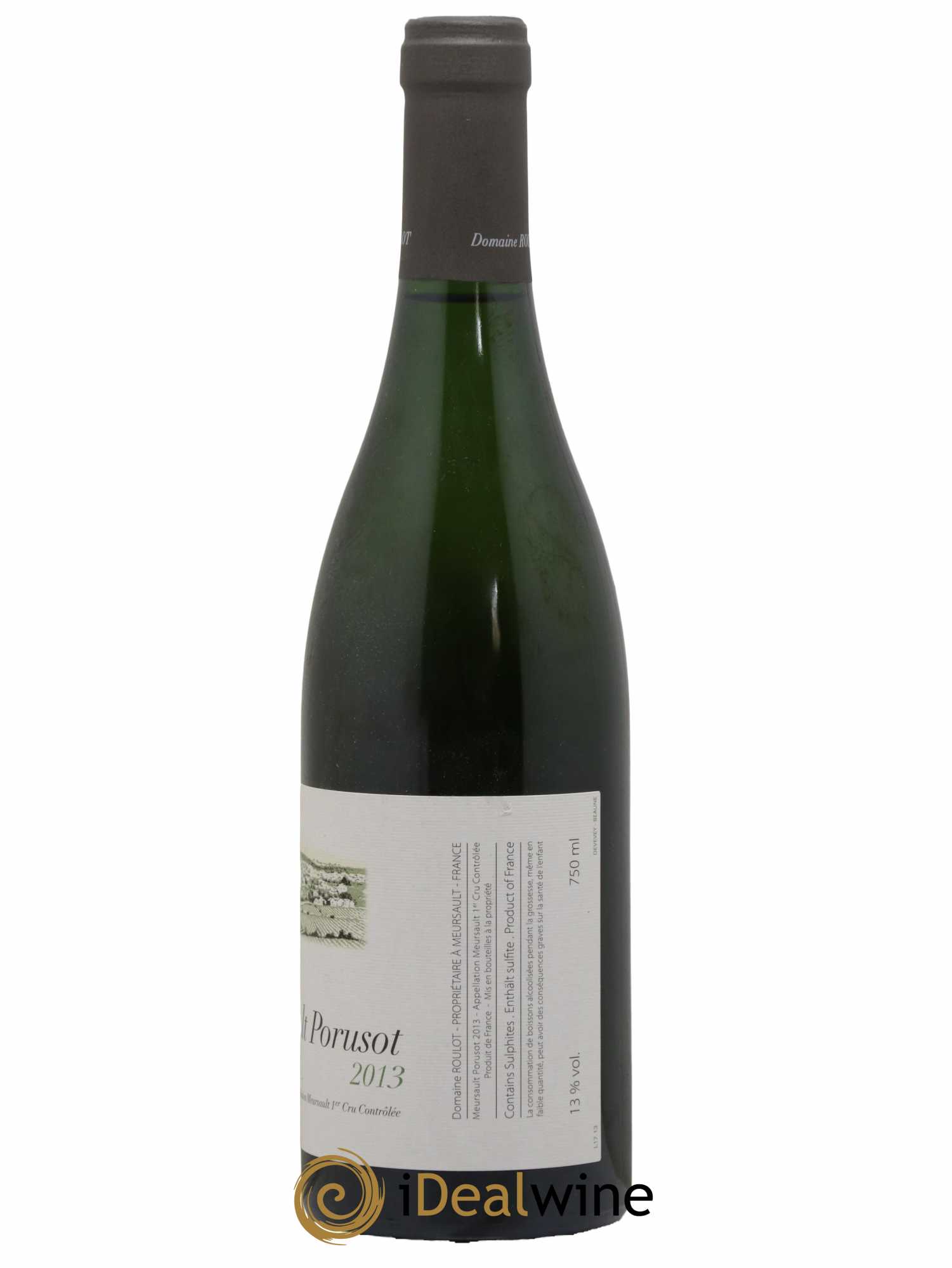 Meursault 1er Cru Le Porusot Roulot (Domaine) 2013 - Lot de 1 bouteille - 1