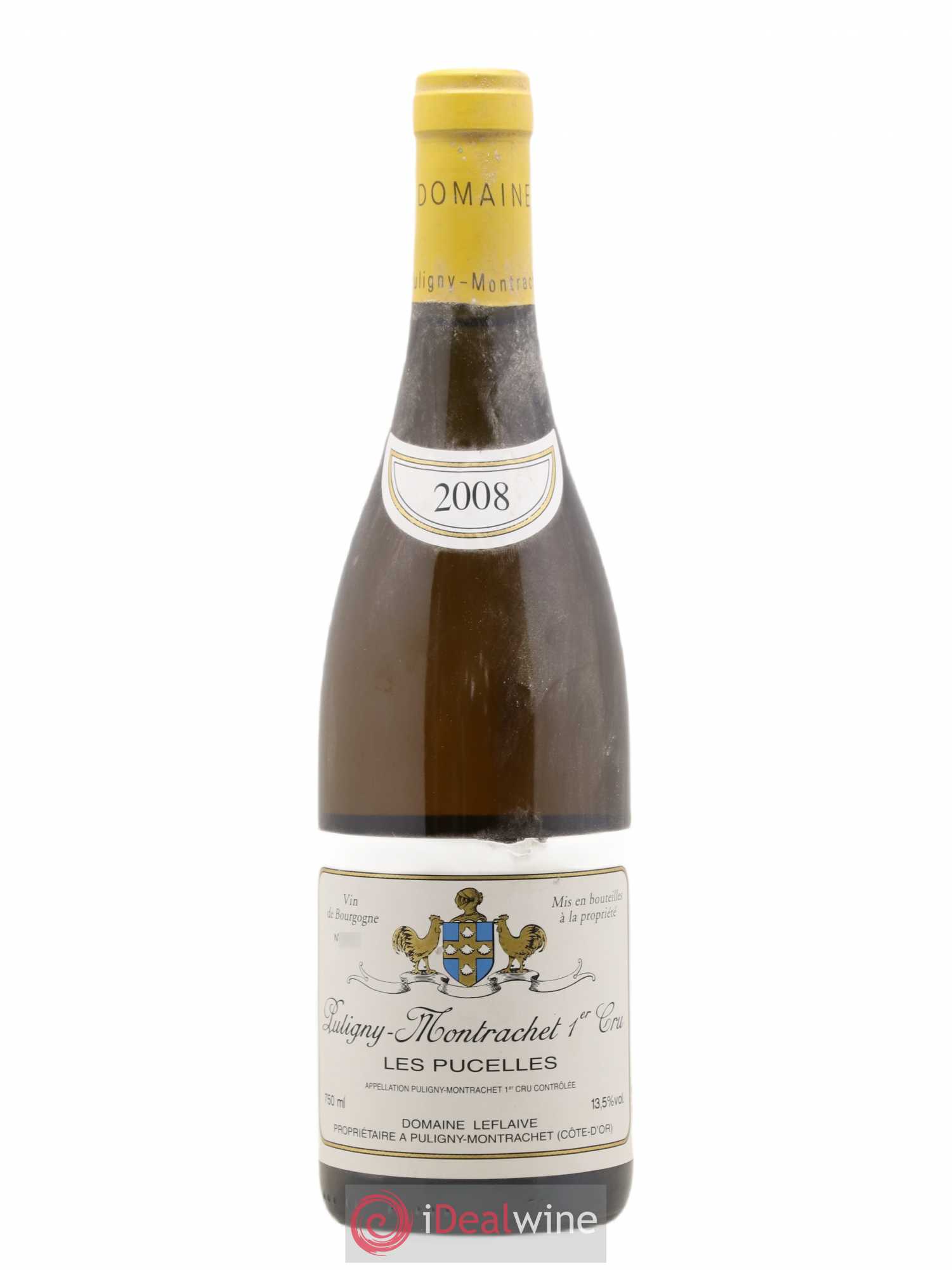 Puligny-Montrachet 1er Cru Les Pucelles Leflaive (Domaine) 2008 - Lot de 1 bouteille - 0