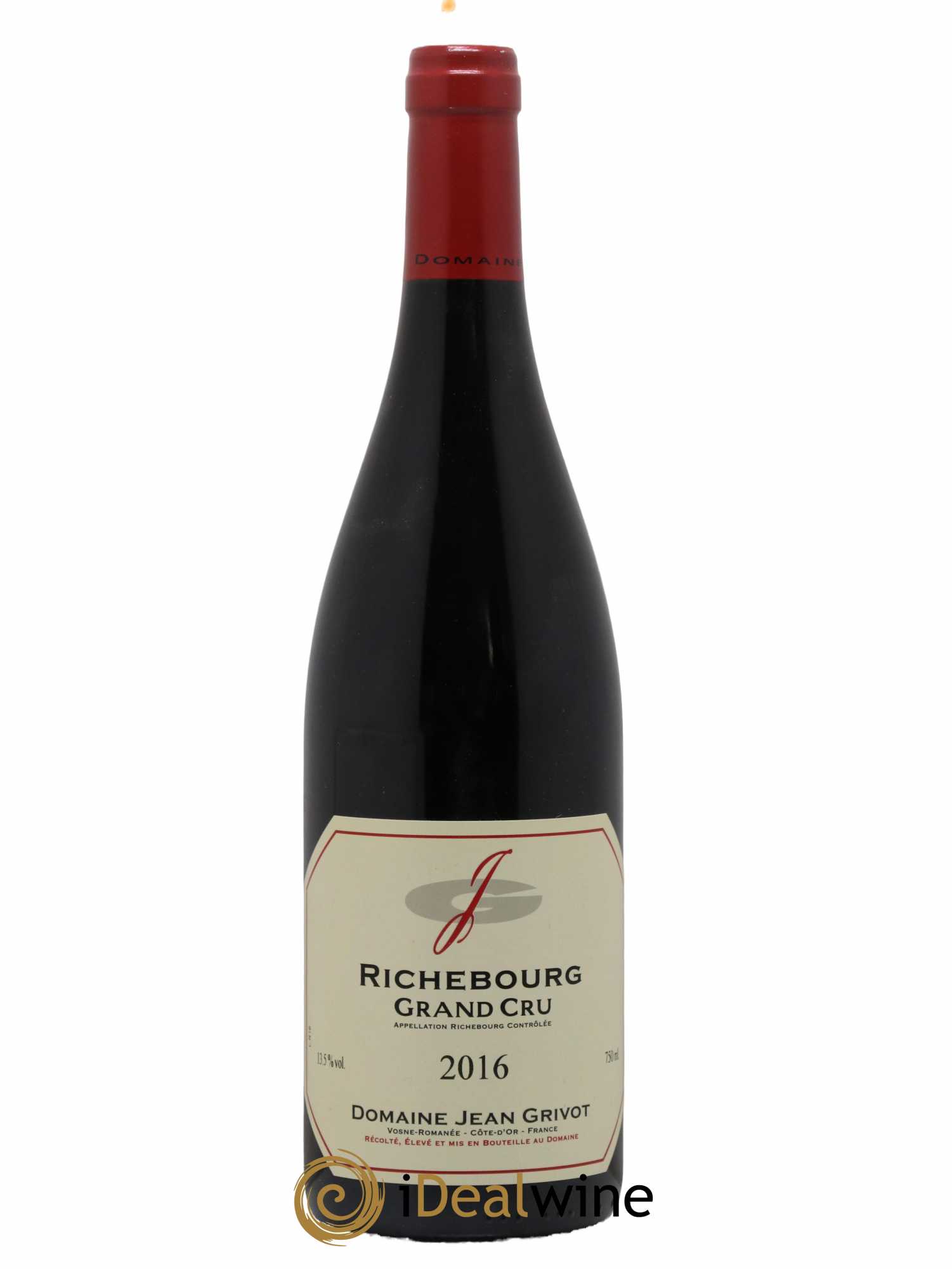 Richebourg Grand Cru Jean Grivot 2016 - Lot de 1 bouteille - 0