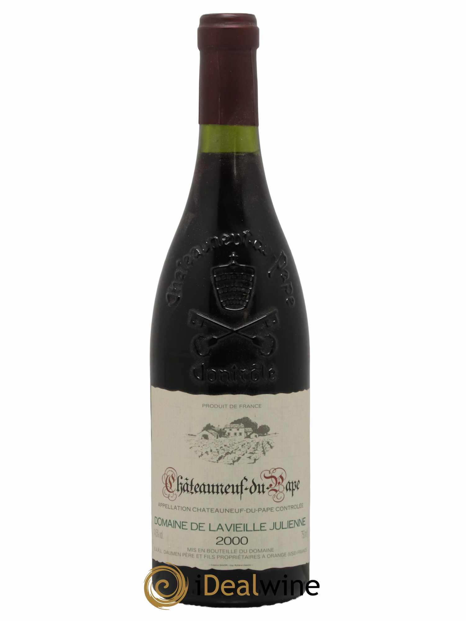 Châteauneuf-du-Pape Vieille Julienne (Domaine de la) Jean-Paul Daumen 2000 - Lot de 1 bouteille - 0
