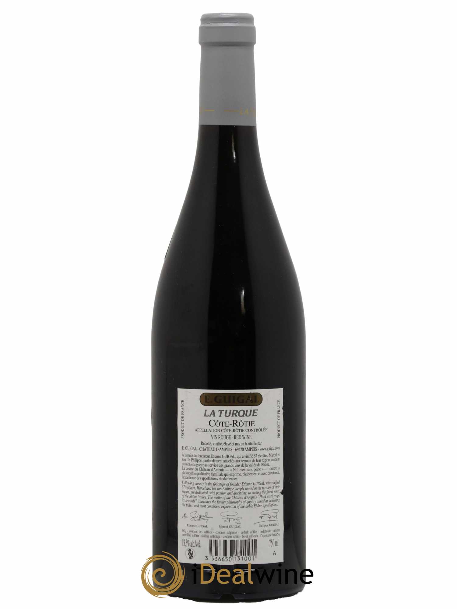 Côte-Rôtie La Turque Guigal 2012 - Lot de 1 bouteille - 1