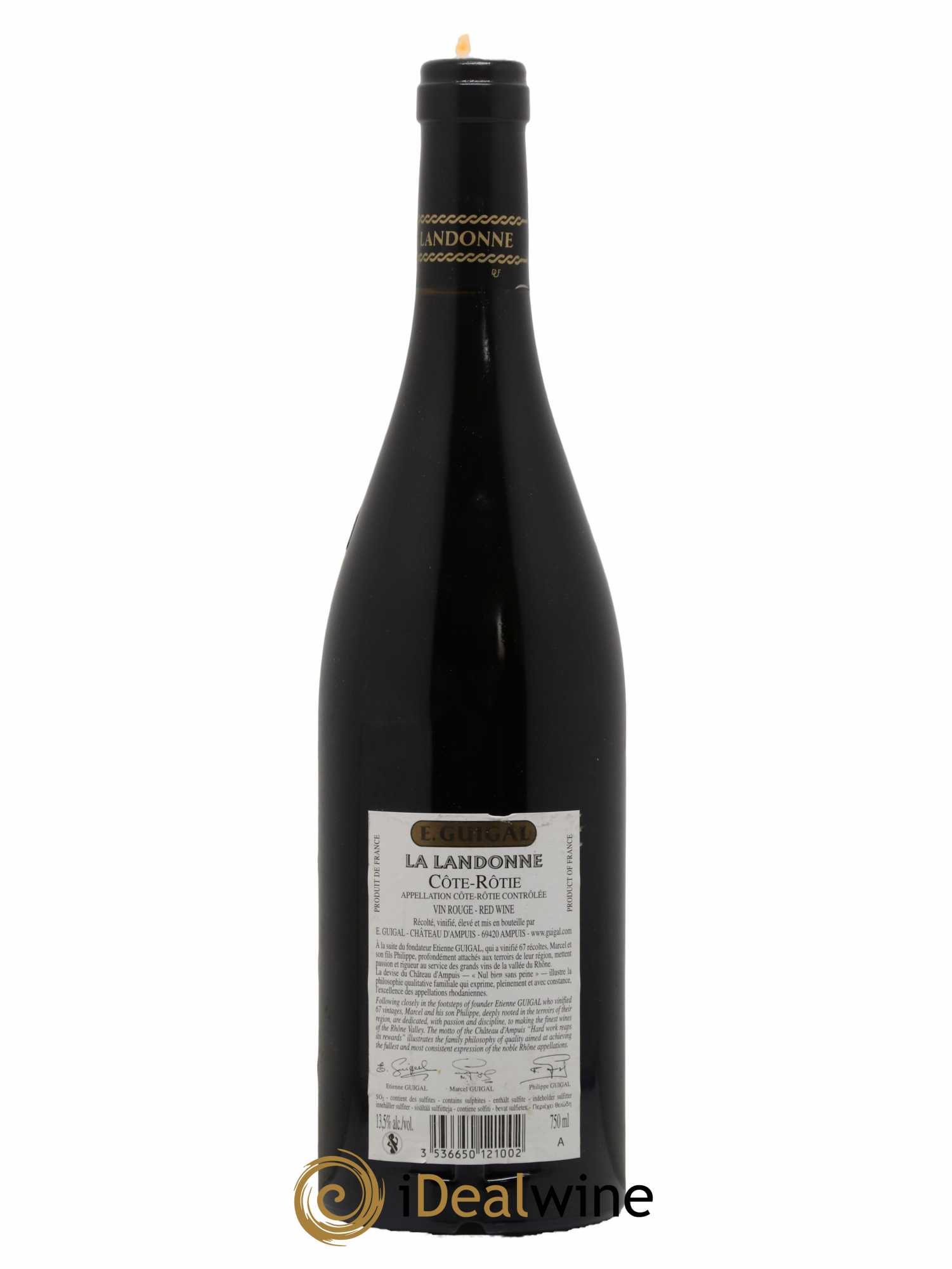 Côte-Rôtie La Landonne Guigal 2012 - Lot de 1 bouteille - 1