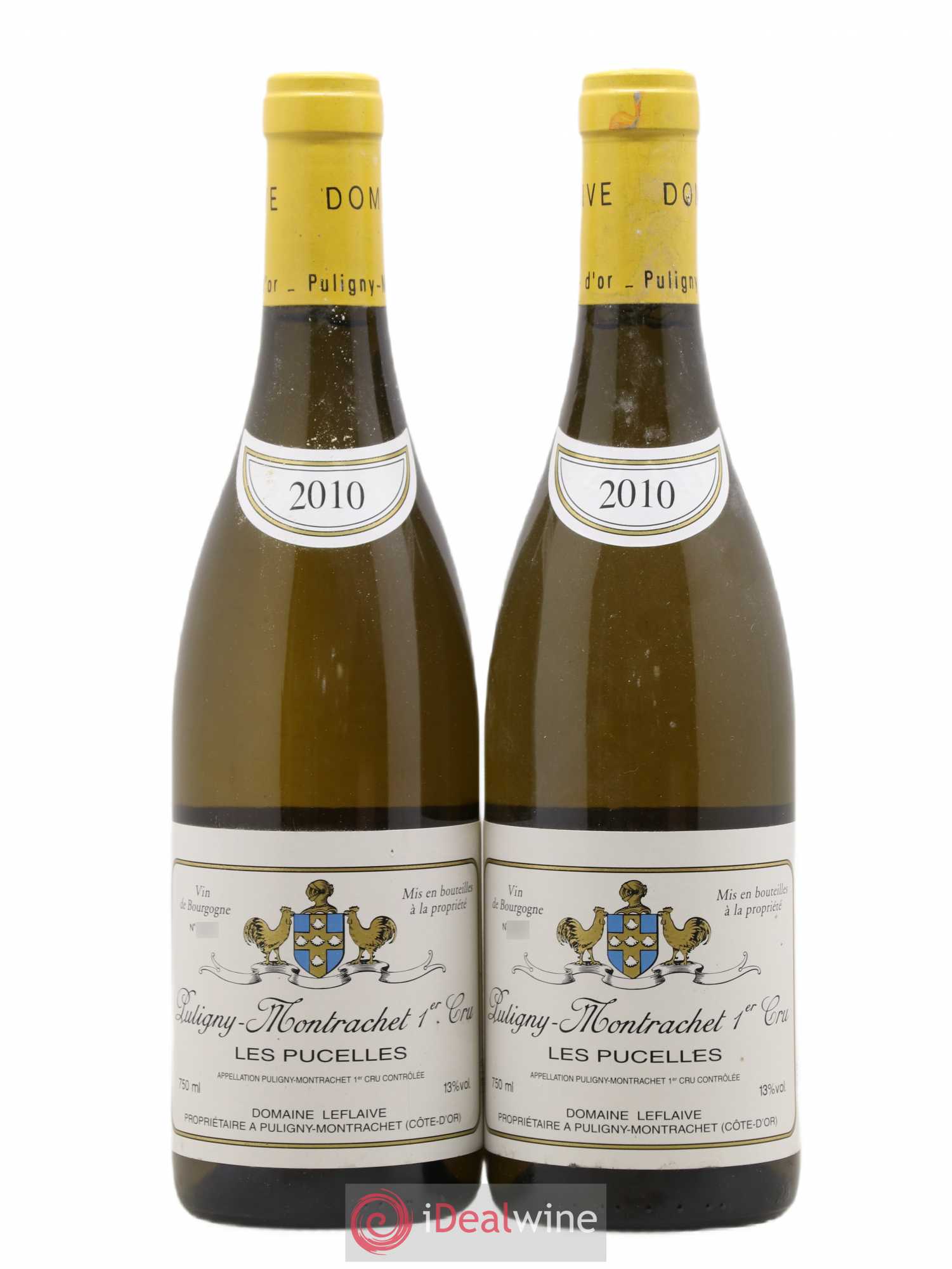 Puligny-Montrachet 1er Cru Les Pucelles Leflaive (Domaine) 2010 - Lot de 2 bouteilles - 0
