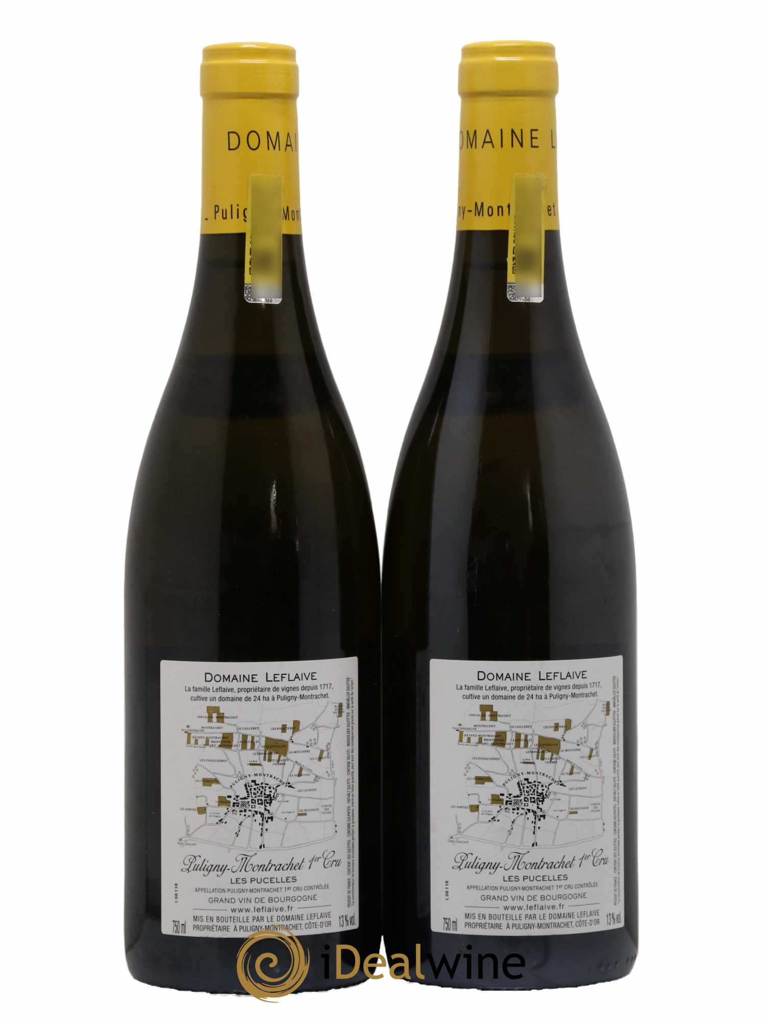 Puligny-Montrachet 1er Cru Les Pucelles Leflaive (Domaine) 2016 - Lot de 2 bouteilles - 1