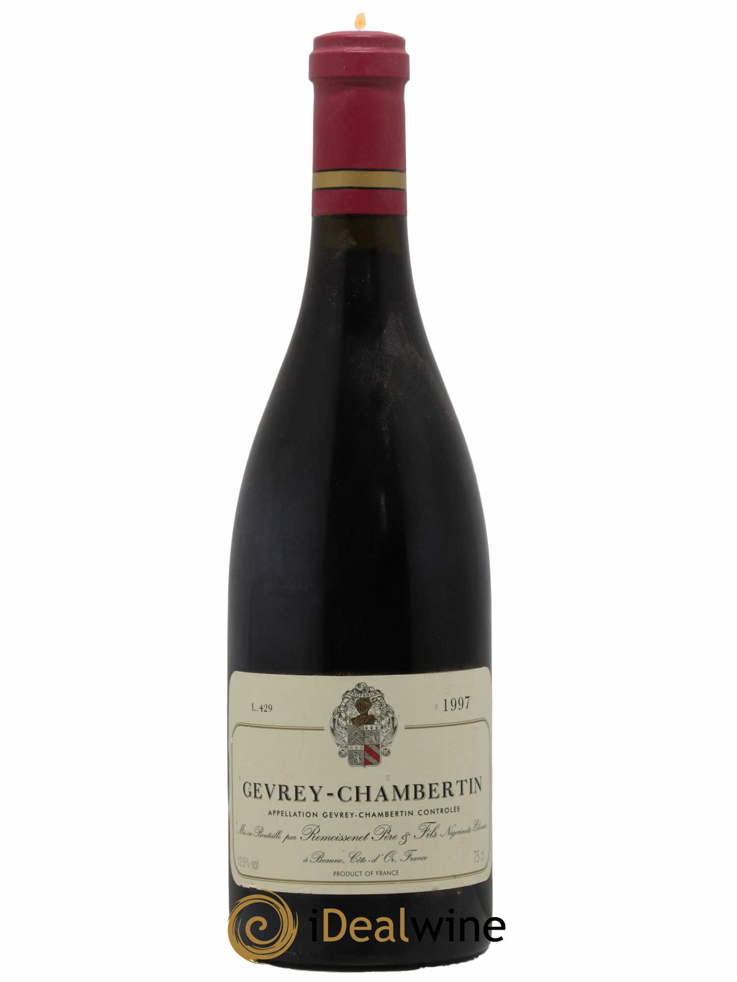 Gevrey-Chambertin Domaine Remoissenet 1997 - Lot de 1 bouteille - 0