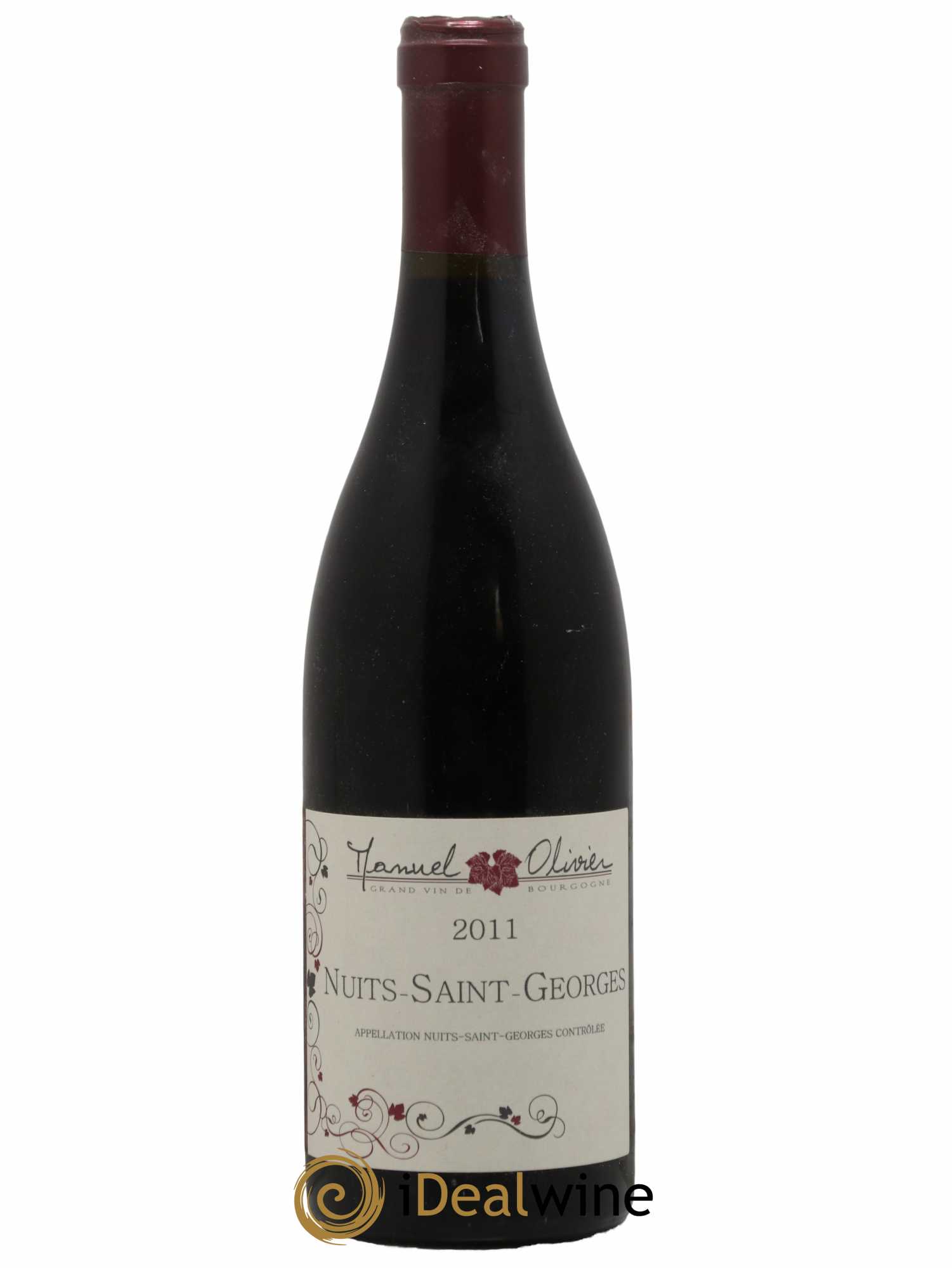 Nuits-Saint-Georges Domaine Olivier 2011 - Lot de 1 bouteille - 0