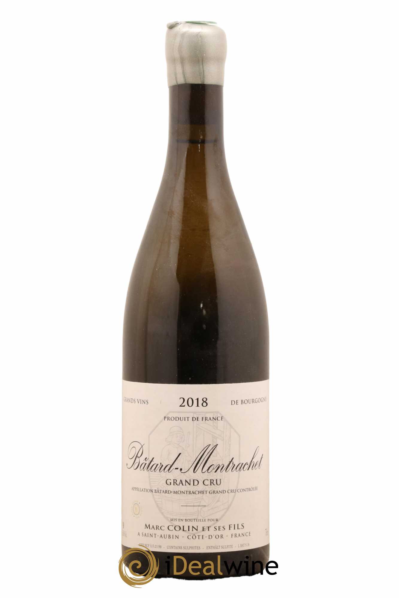 Bâtard-Montrachet Grand Cru Marc Colin & Fils 2018 - Lot de 1 bouteille - 0
