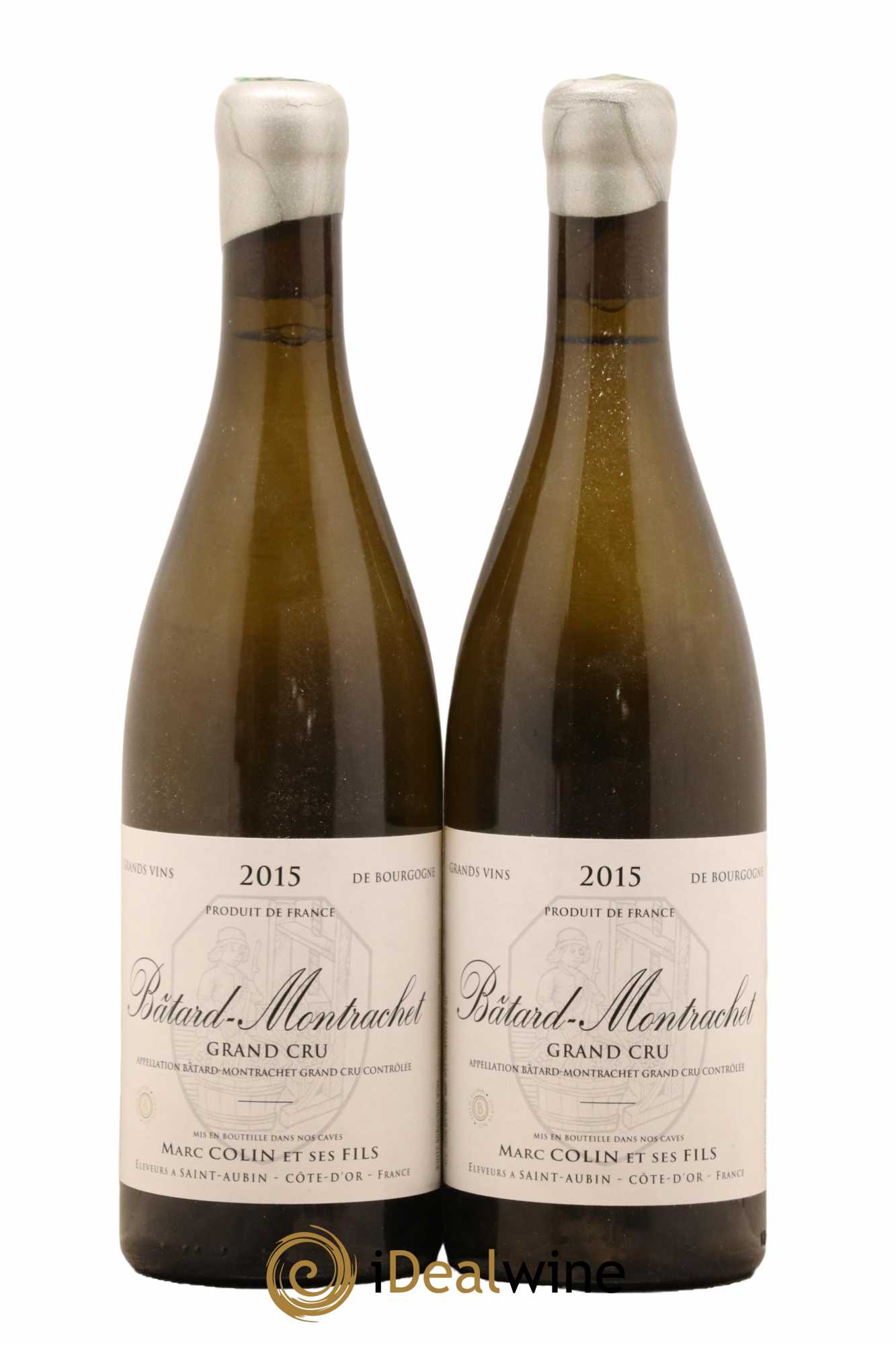 Bâtard-Montrachet Grand Cru Marc Colin & Fils 2015 - Lot de 2 bouteilles - 0