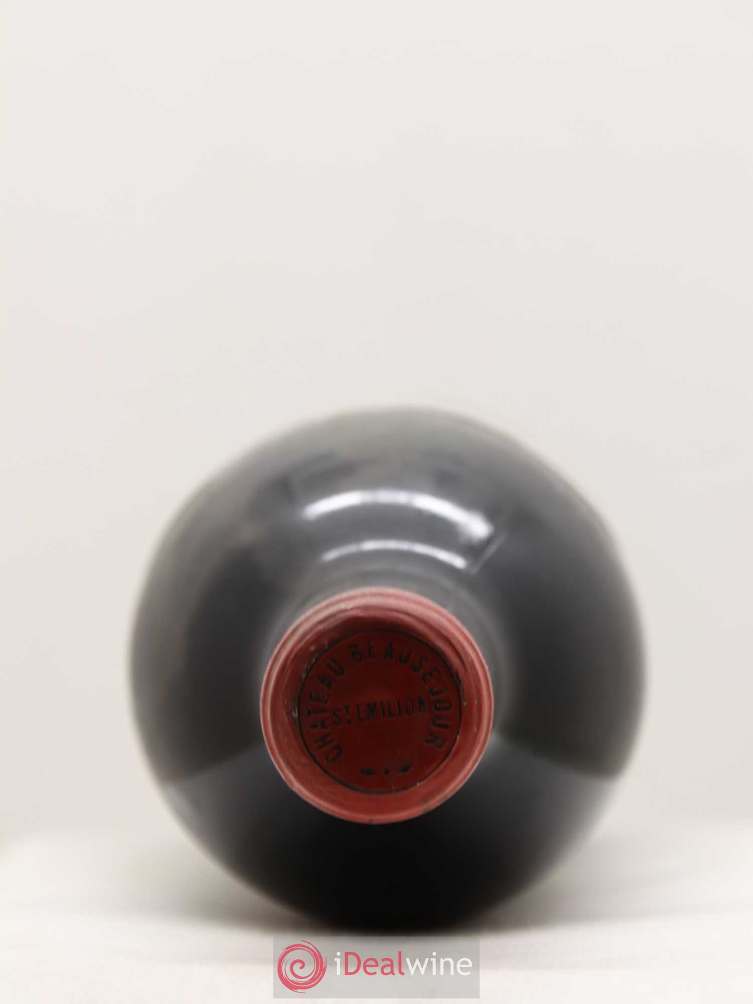 Saint-Émilion Grand Cru Chateau Beauséjour 1955 - Lot de 1 bouteille - 1